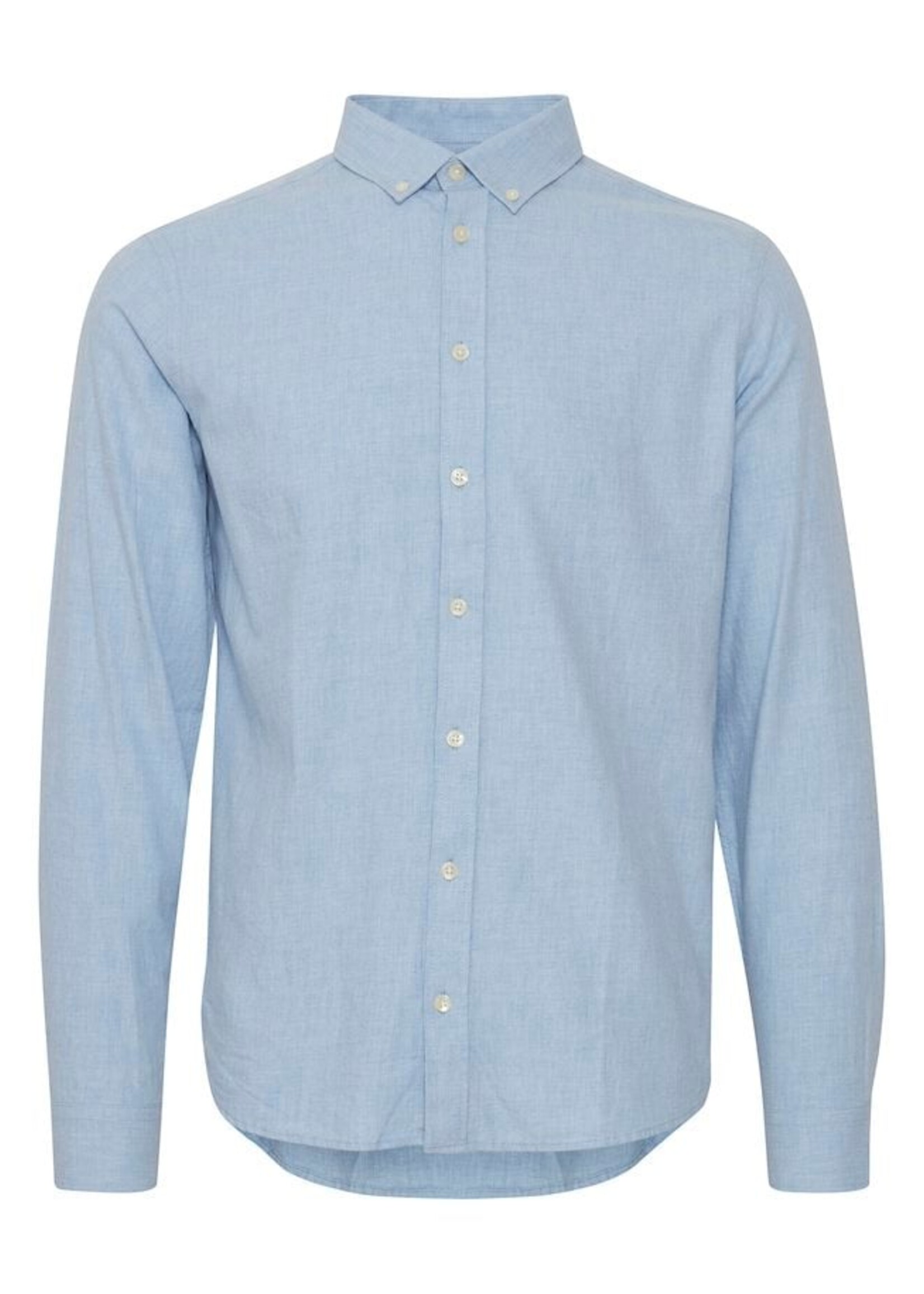 Casual Friday CF Anton Denim Chambray Shirt - Light Blue