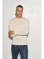 Casual Friday CF Kent Merino Crewneck Knit - Light Sand