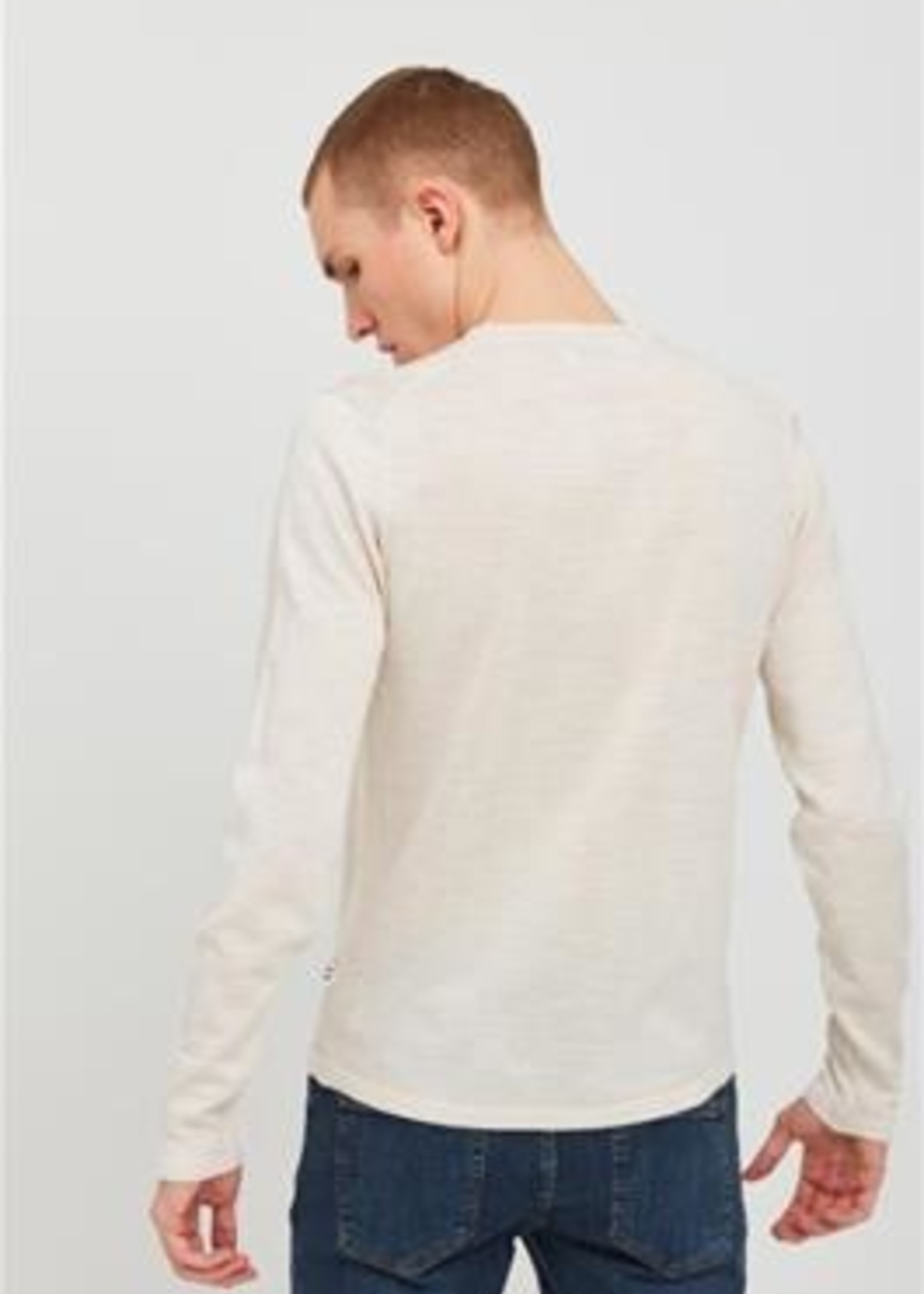 Casual Friday CF Kent Merino Crewneck Knit - Light Sand