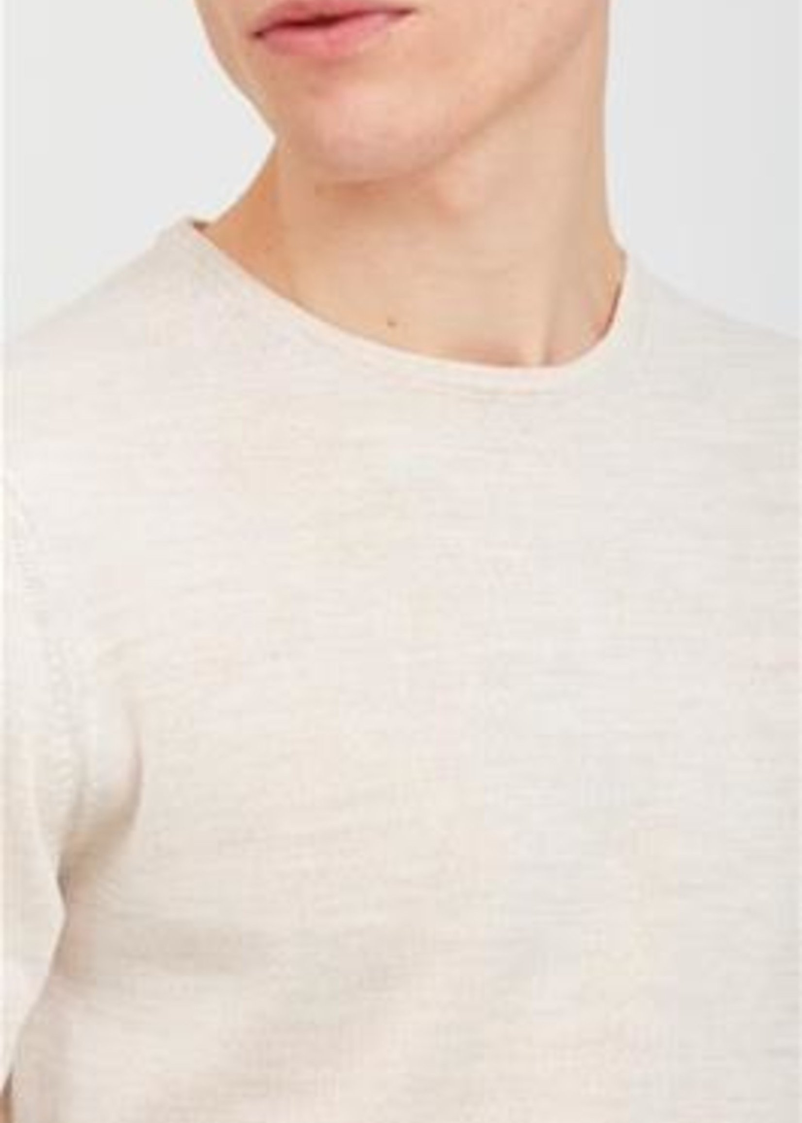 Casual Friday CF Kent Merino Crewneck Knit - Light Sand