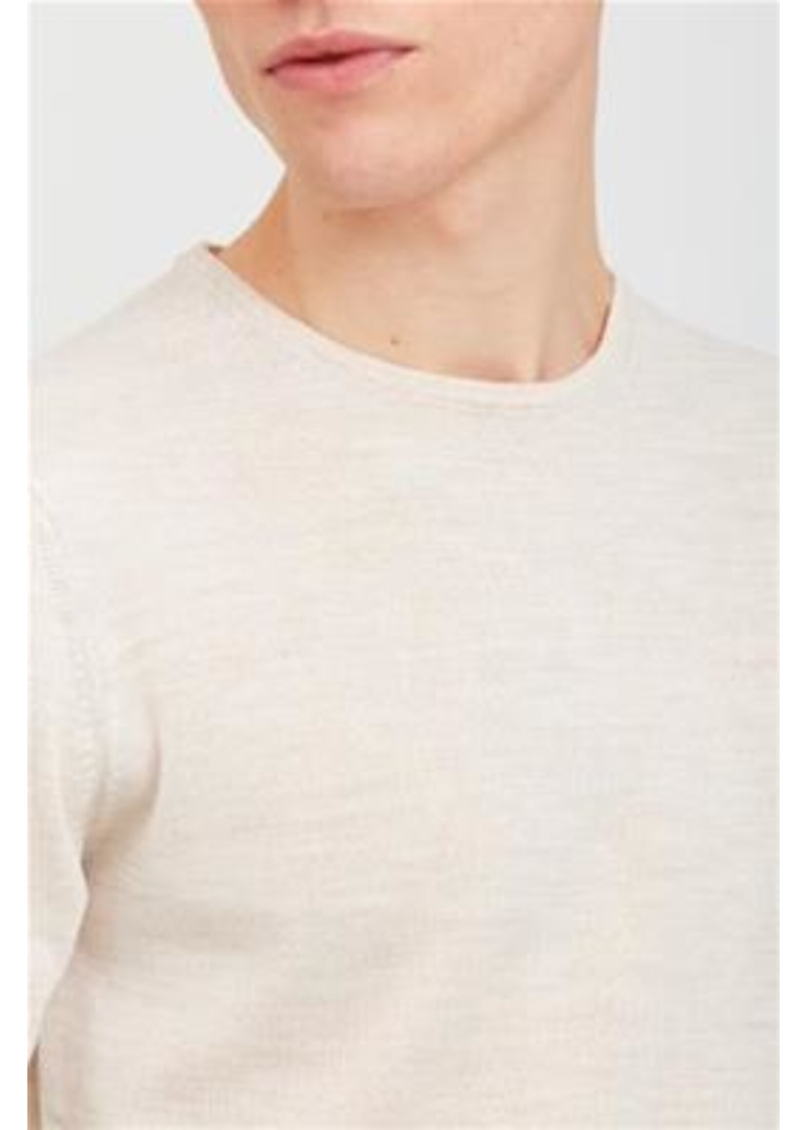 Casual Friday CF Kent Merino Crewneck Knit - Light Sand