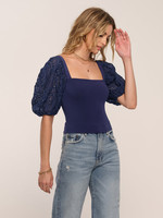 Heartloom Heartloom Haut Dana - Indigo