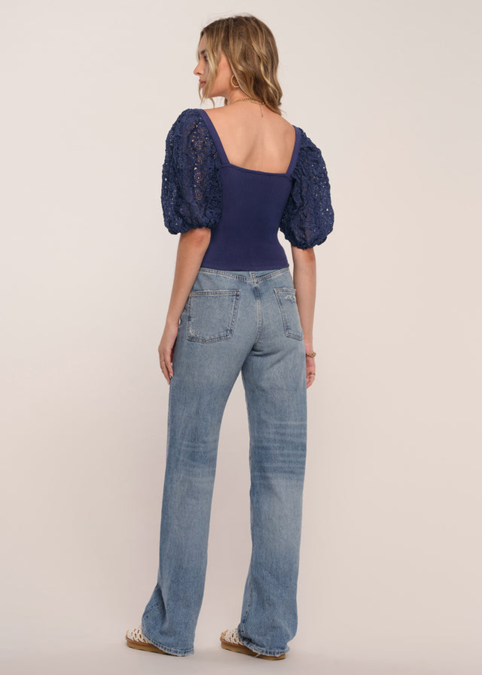 Heartloom Heartloom Haut Dana - Indigo