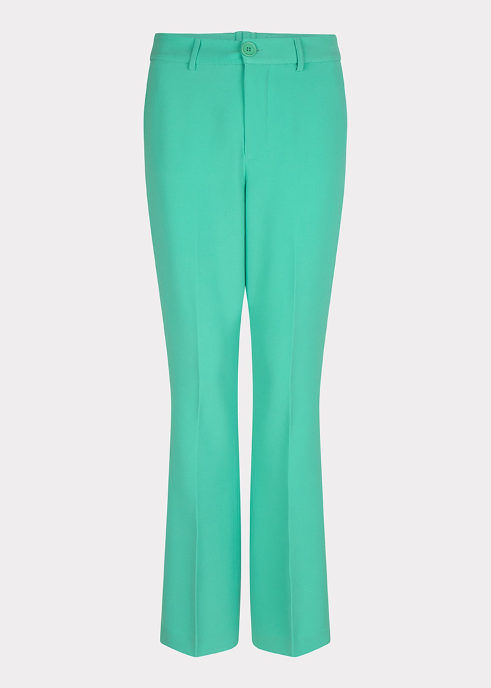 ESQ Trousers Wide City Stretch - Jade