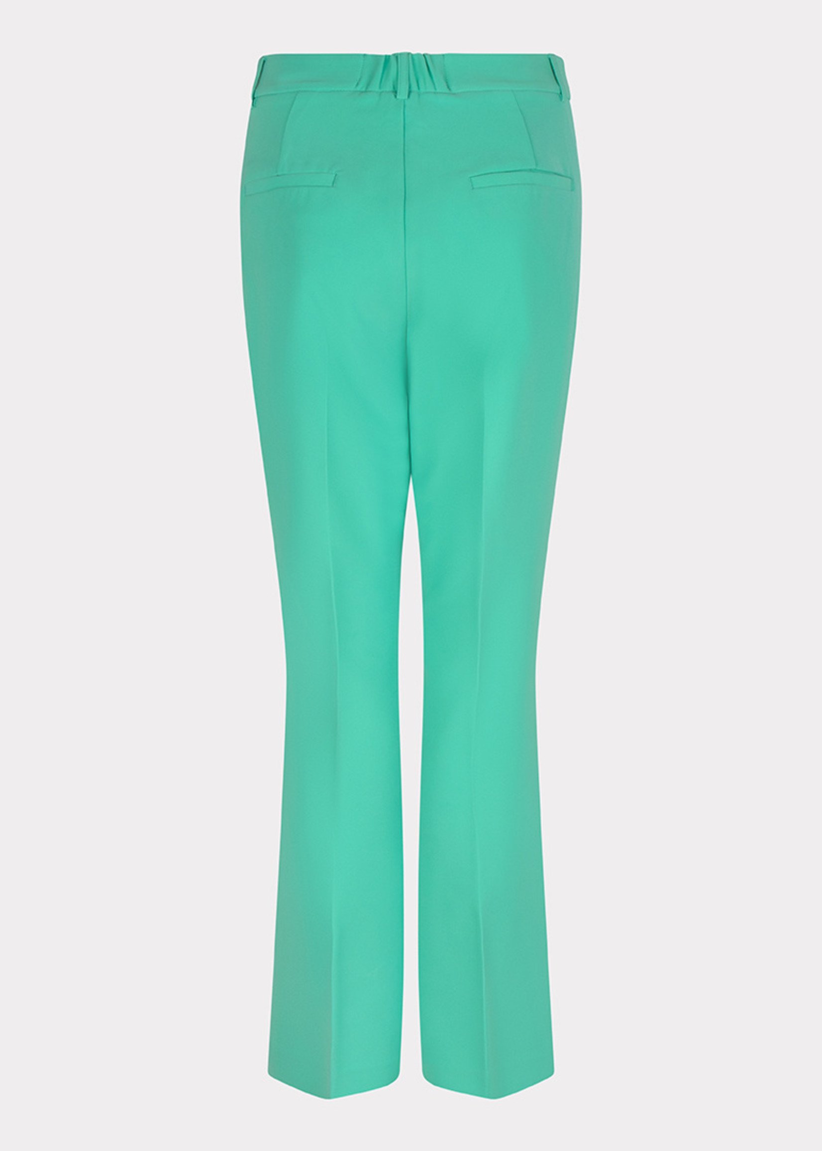 ESQ Trousers Wide City Stretch - Jade