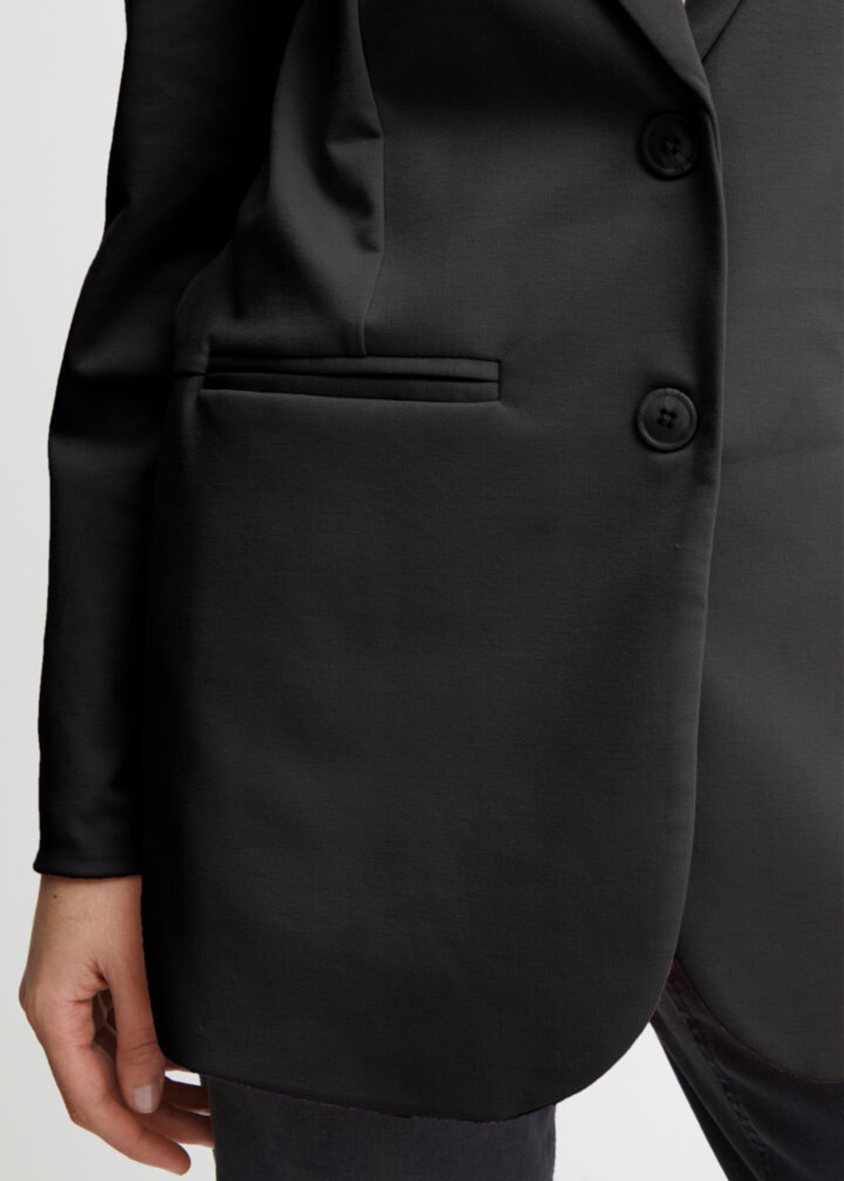 ICHI Boyfriend Blazer - Noir