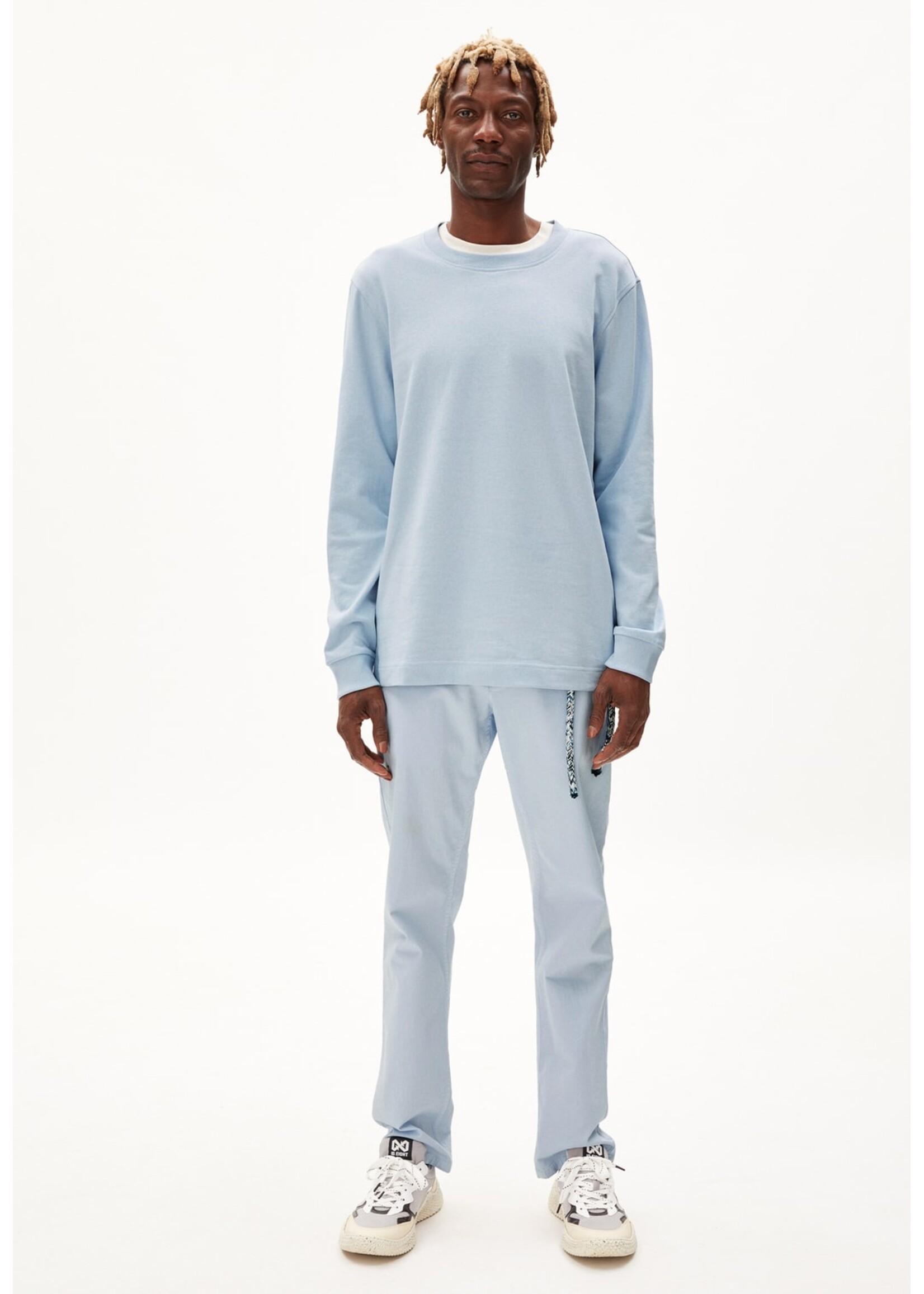 Armedangels Armedangels Paanoa Heavyweight LS - Morning Sky