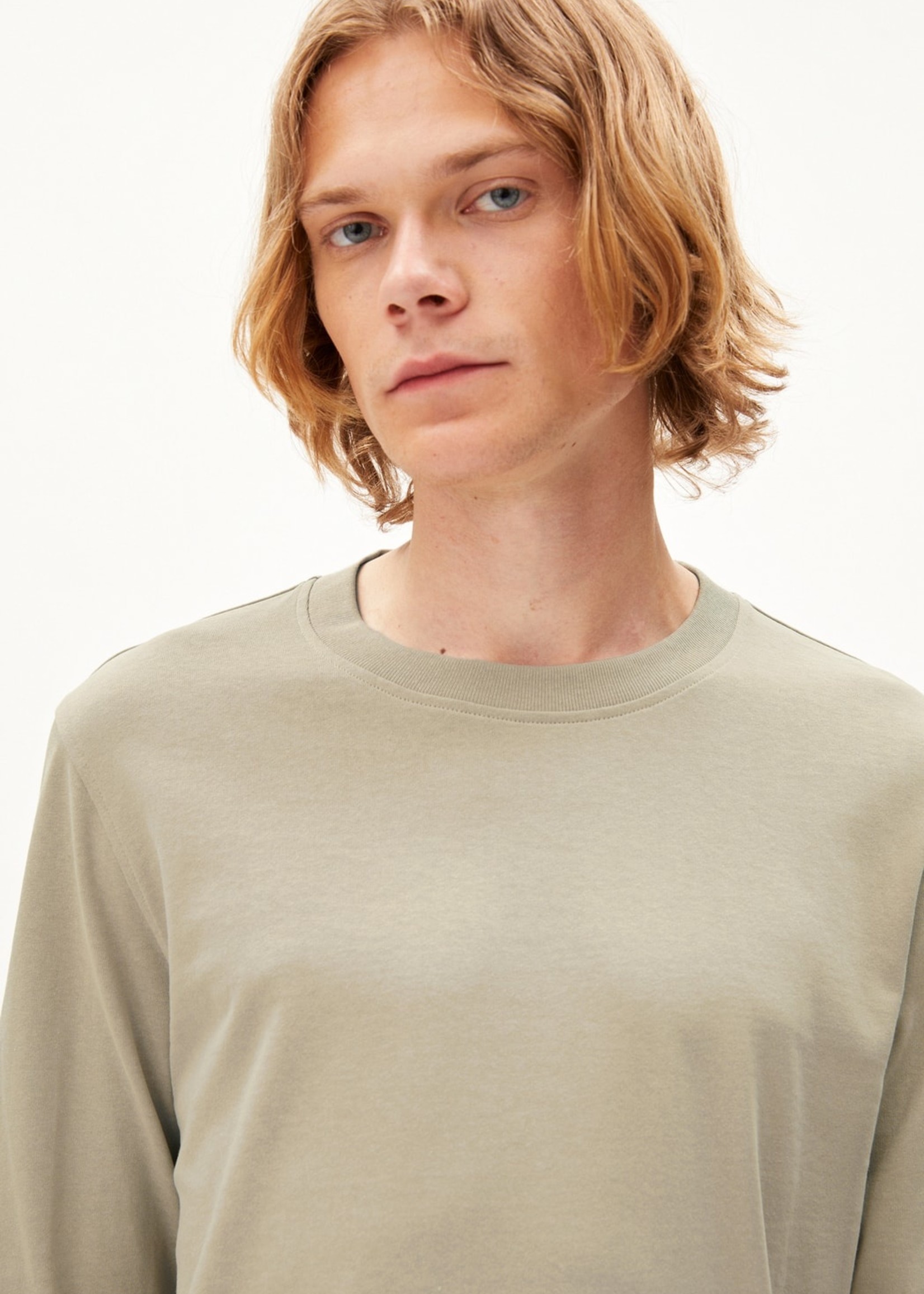 Armedangels Armedangels Paanoa Heavyweight LS - Sand Stone