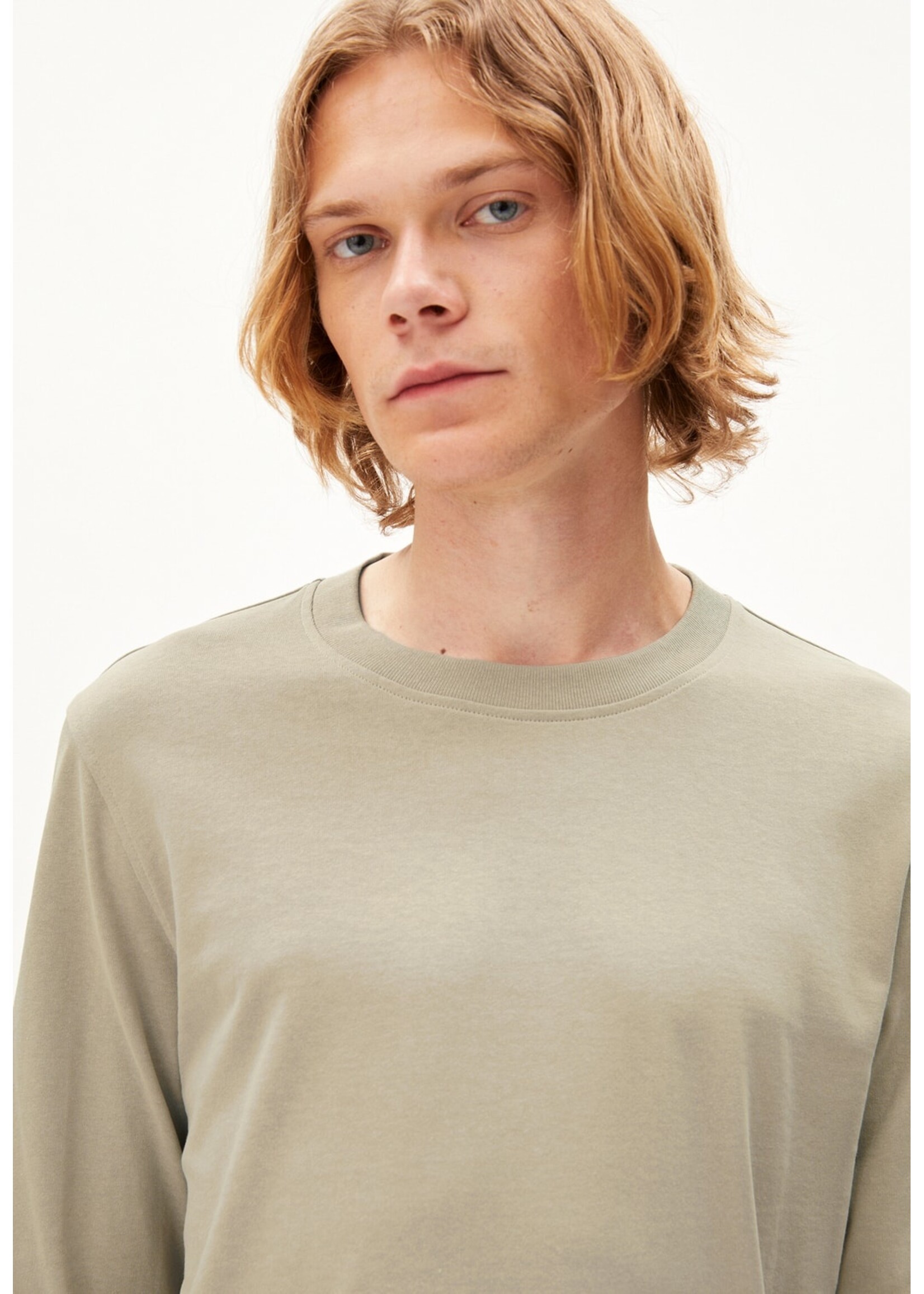 Armedangels Armedangels Paanoa Heavyweight LS - Sand Stone