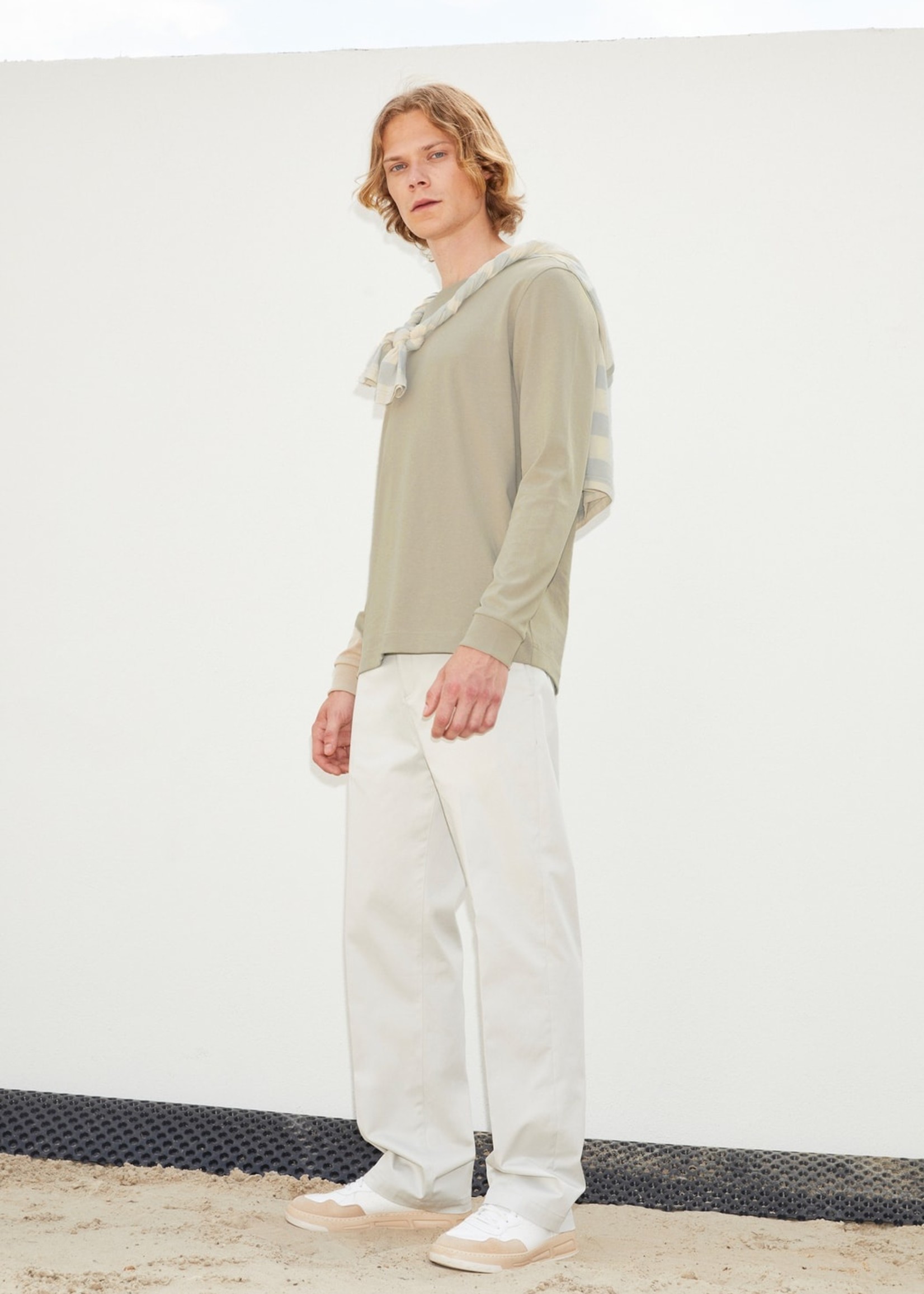 Armedangels Armedangels Paanoa Heavyweight LS - Sand Stone