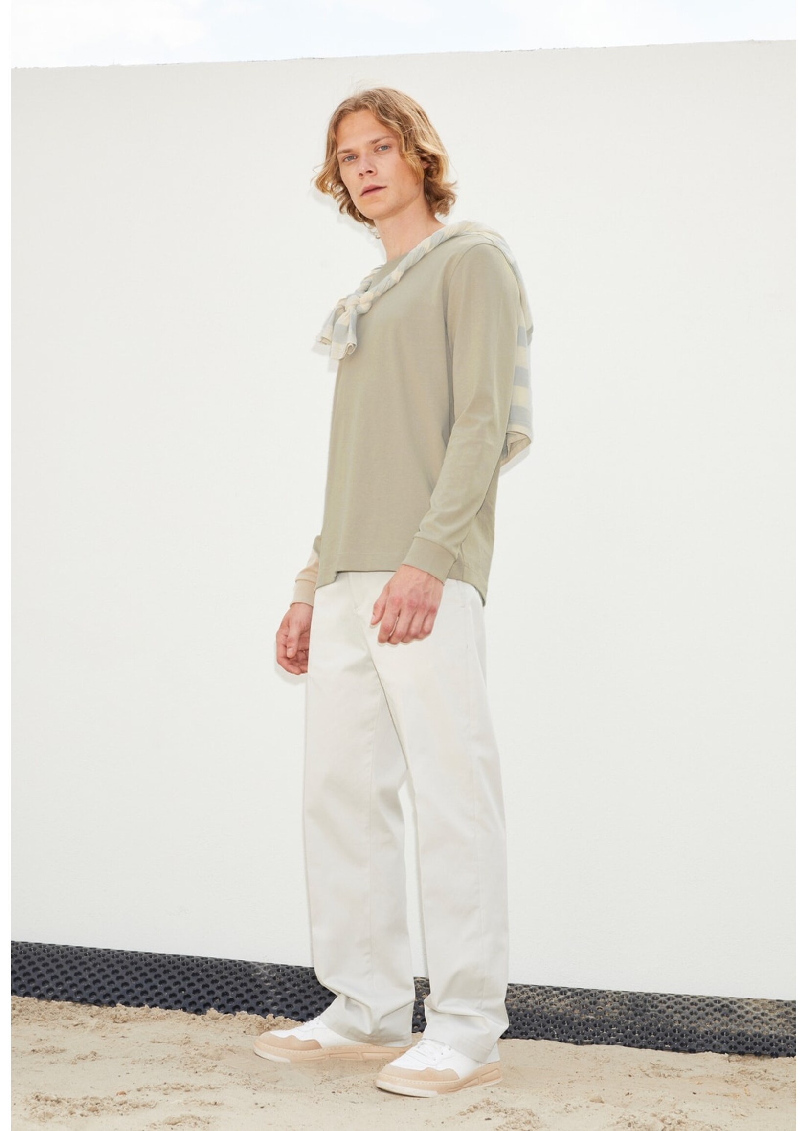 Armedangels Armedangels Paanoa Heavyweight LS - Sand Stone