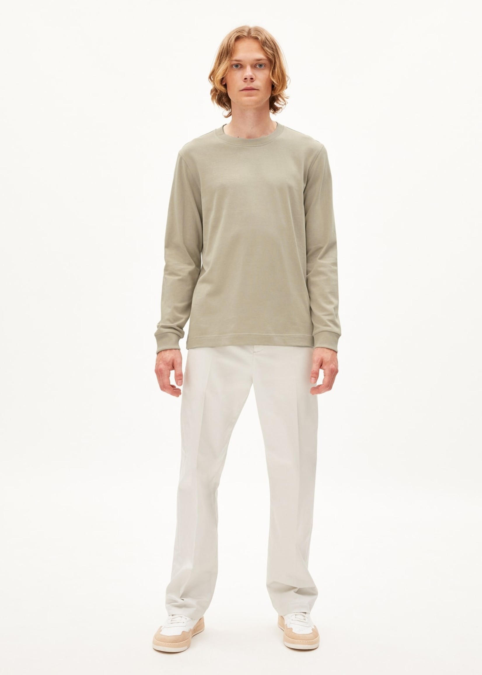 Armedangels Armedangels Paanoa Heavyweight LS - Sand Stone