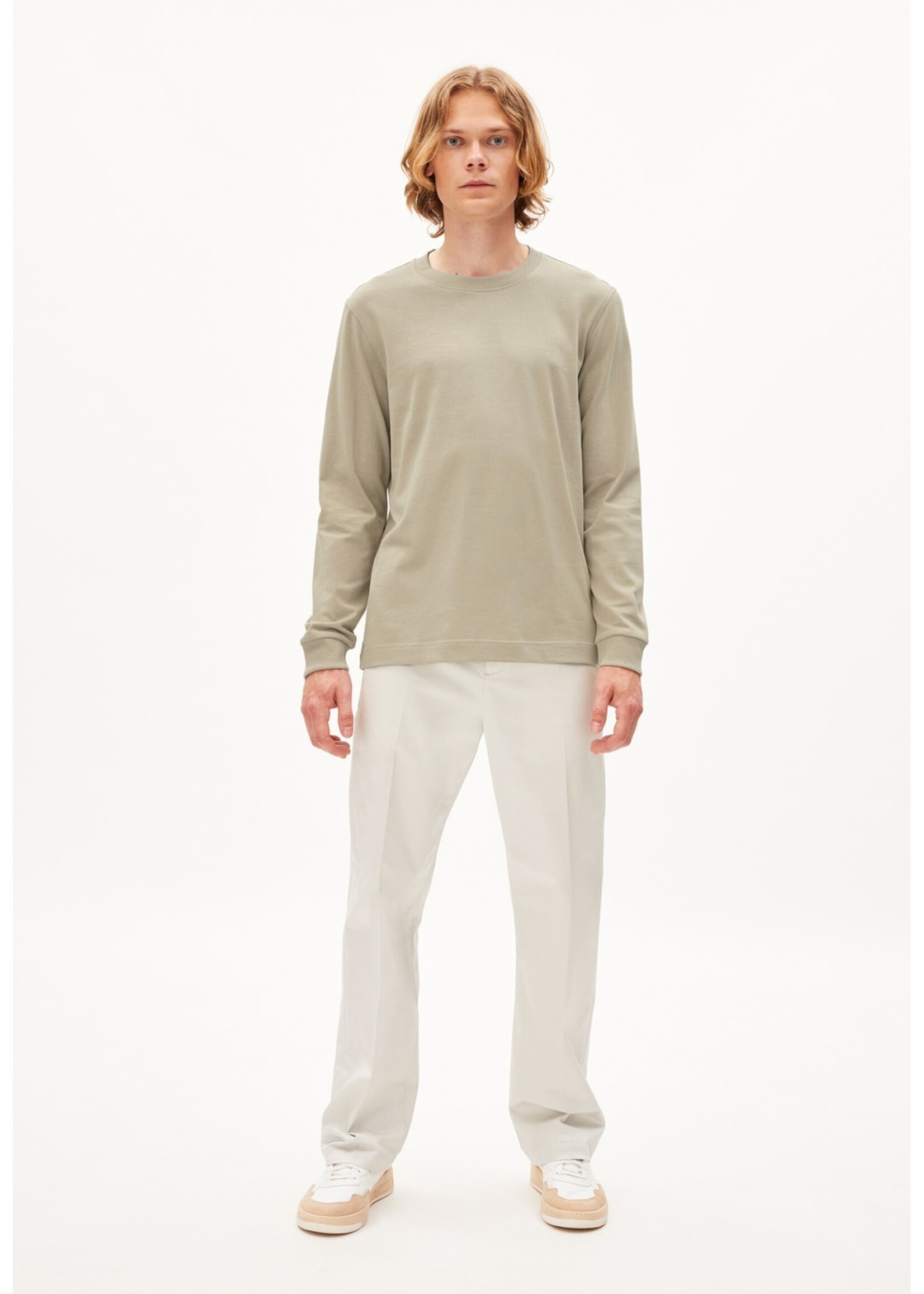 Armedangels Armedangels Paanoa Heavyweight LS - Sand Stone