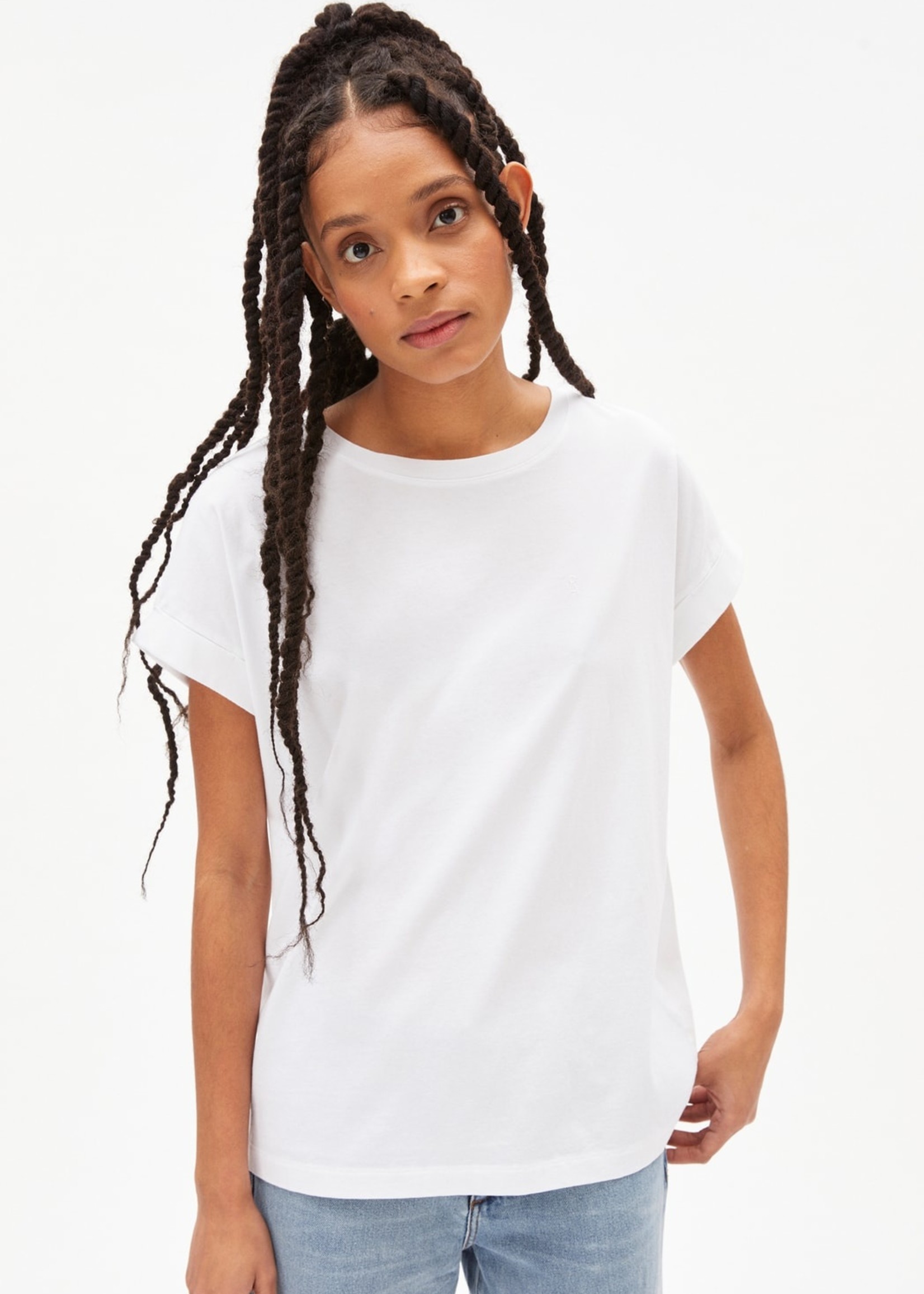 Armedangels Armedangels Idaara T-Shirt - White
