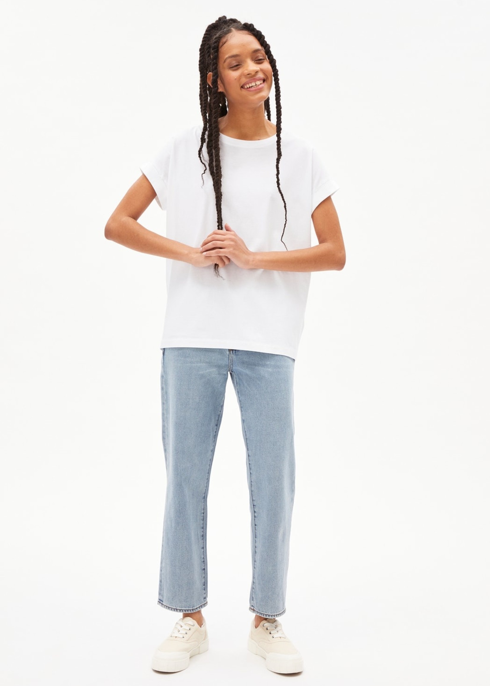 Armedangels Armedangels Idaara T-Shirt - White