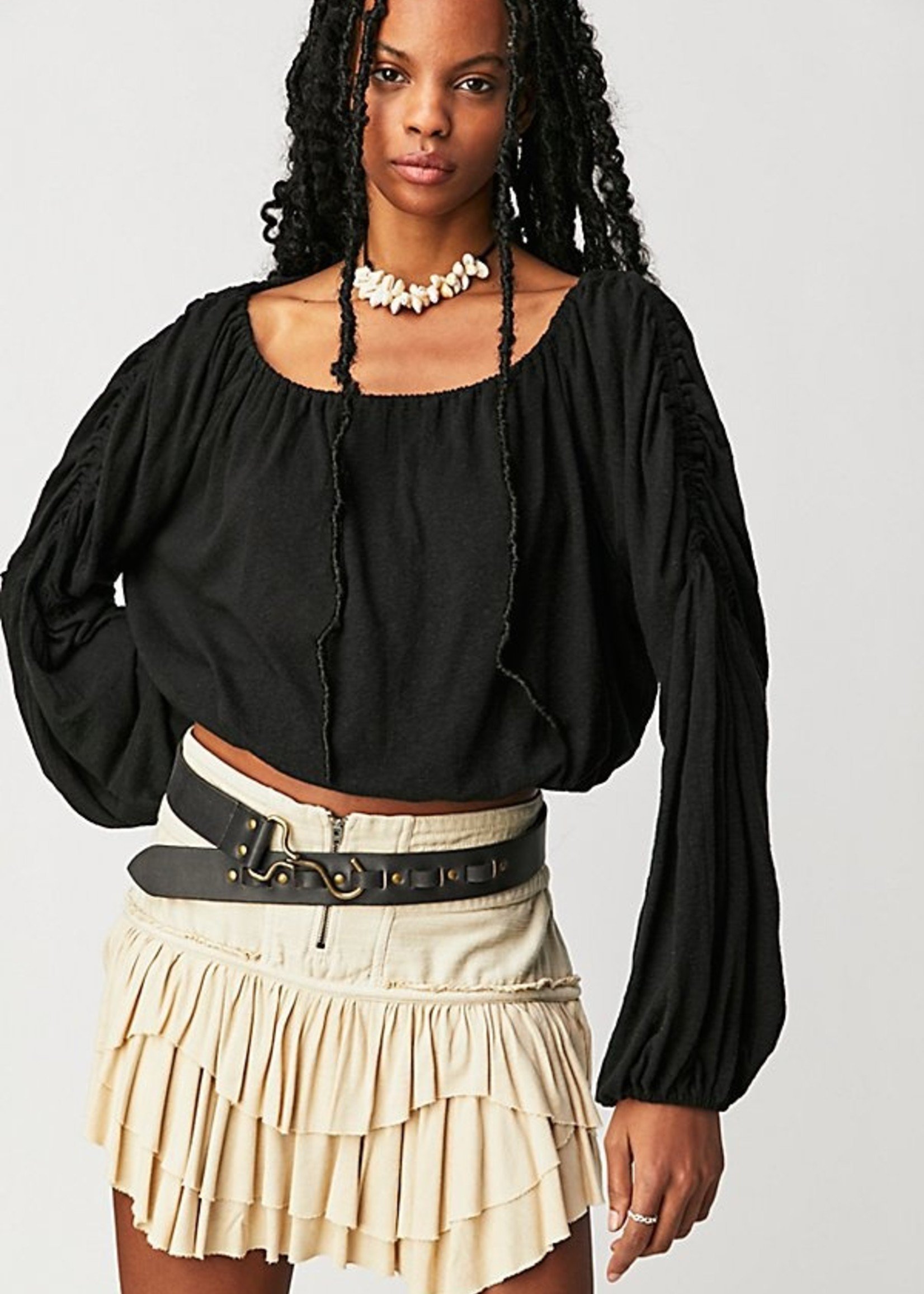 Free People FP In A Dream Top - Black