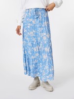 SP23.16014 Skirt Blue Flower Print