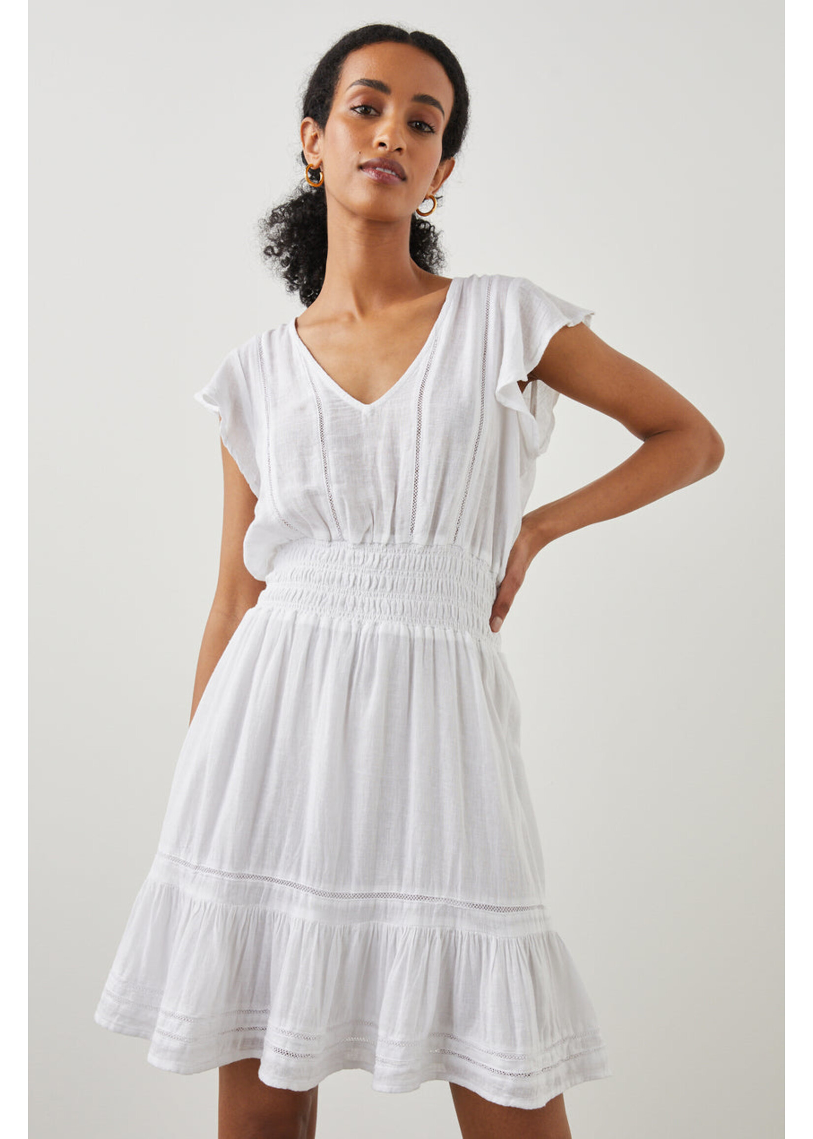 Rails Rails Tara Dress - White Lace Detail