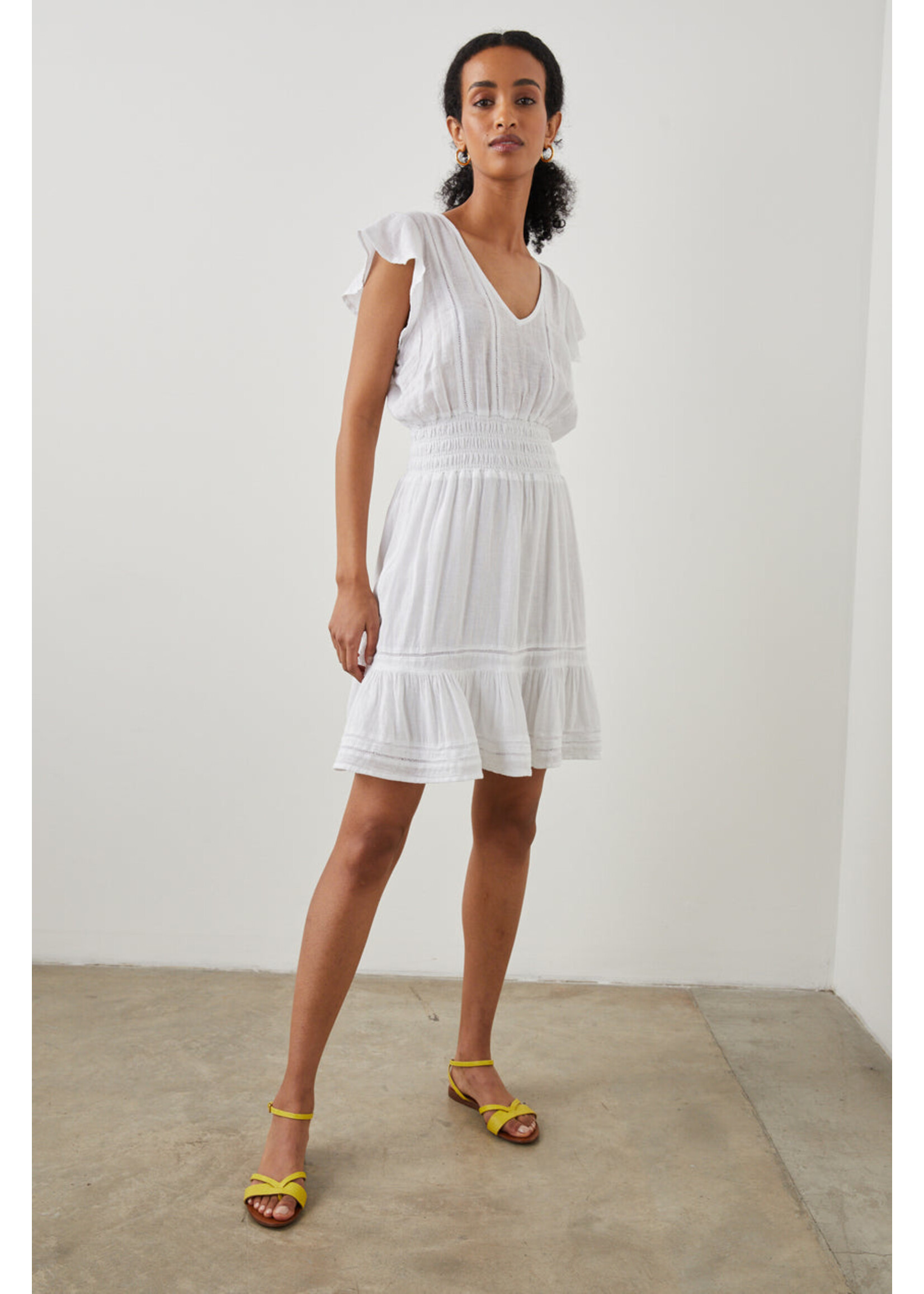 Rails Rails Tara Dress - White Lace Detail