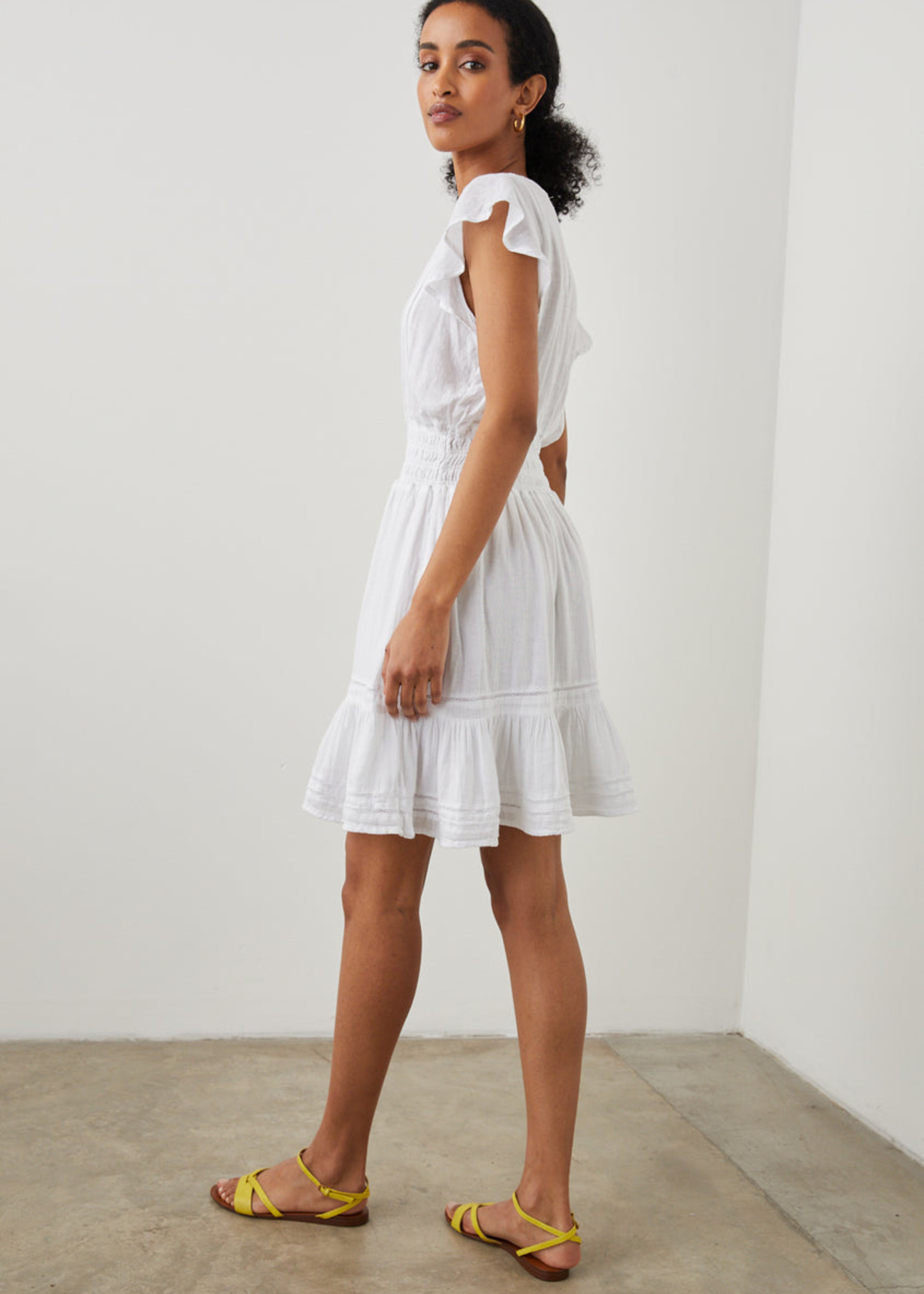 Rails Rails Tara Dress - White Lace Detail