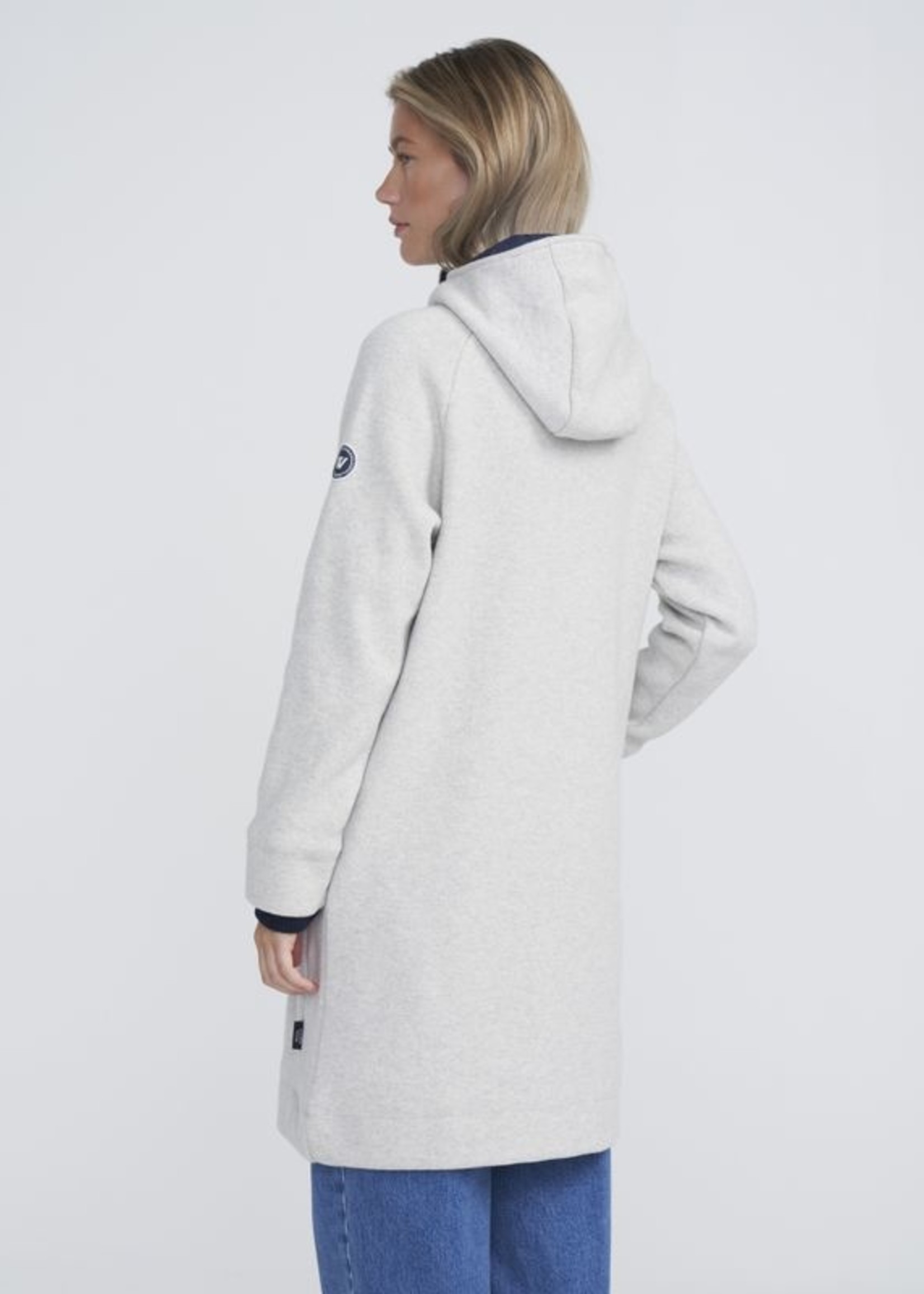 Holebrook HB Light Metanja Coat - Light Grey Melange