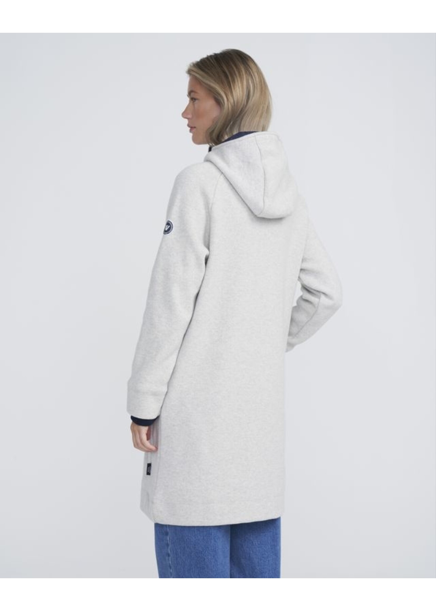 Holebrook HB Light Metanja Coat - Light Grey Melange