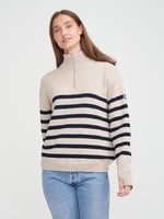 Holebrook HB Regina T-Neck Windproof - Khaki / Navy