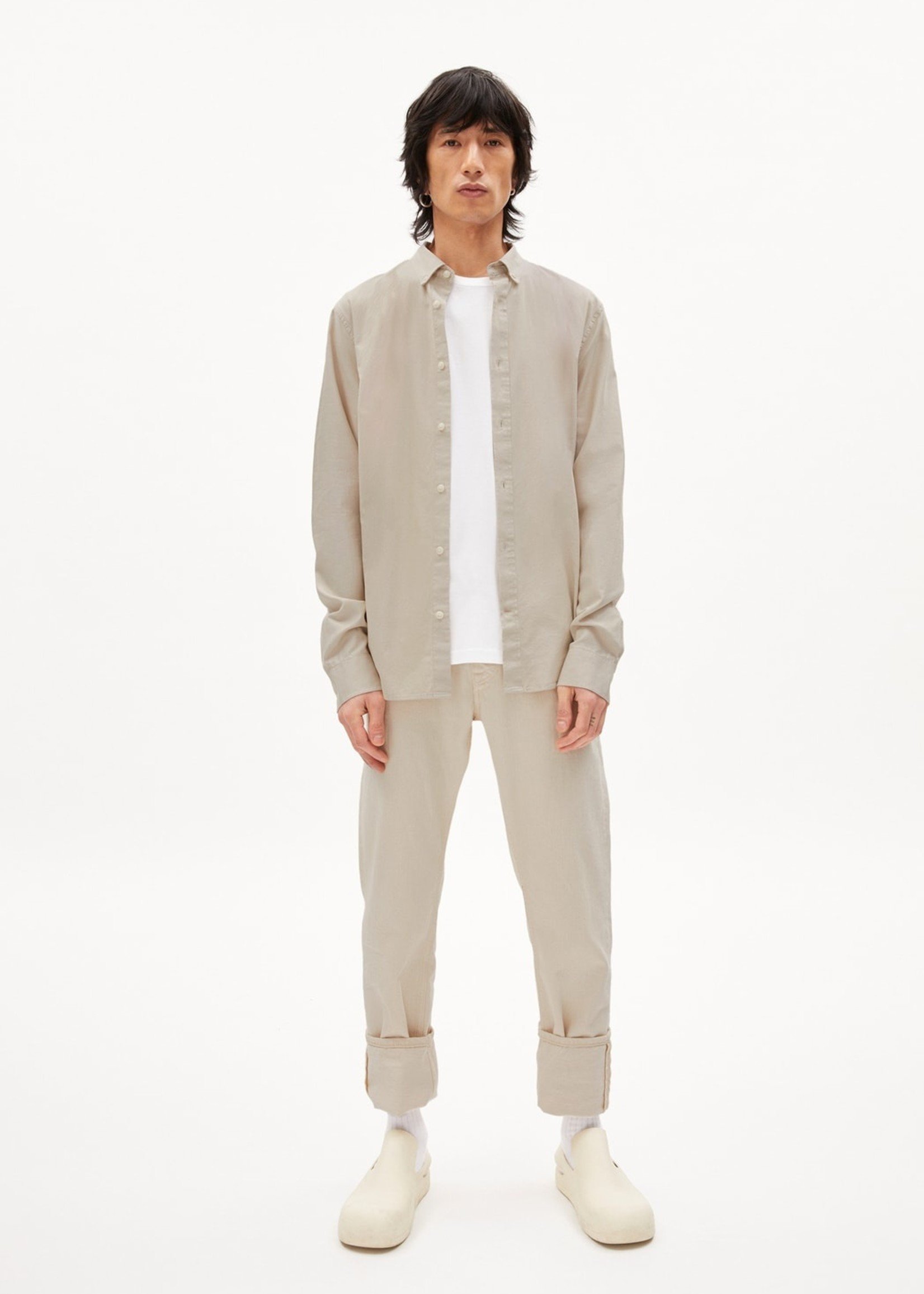 Armedangels AA Quaasa Shirt - Sand Stone