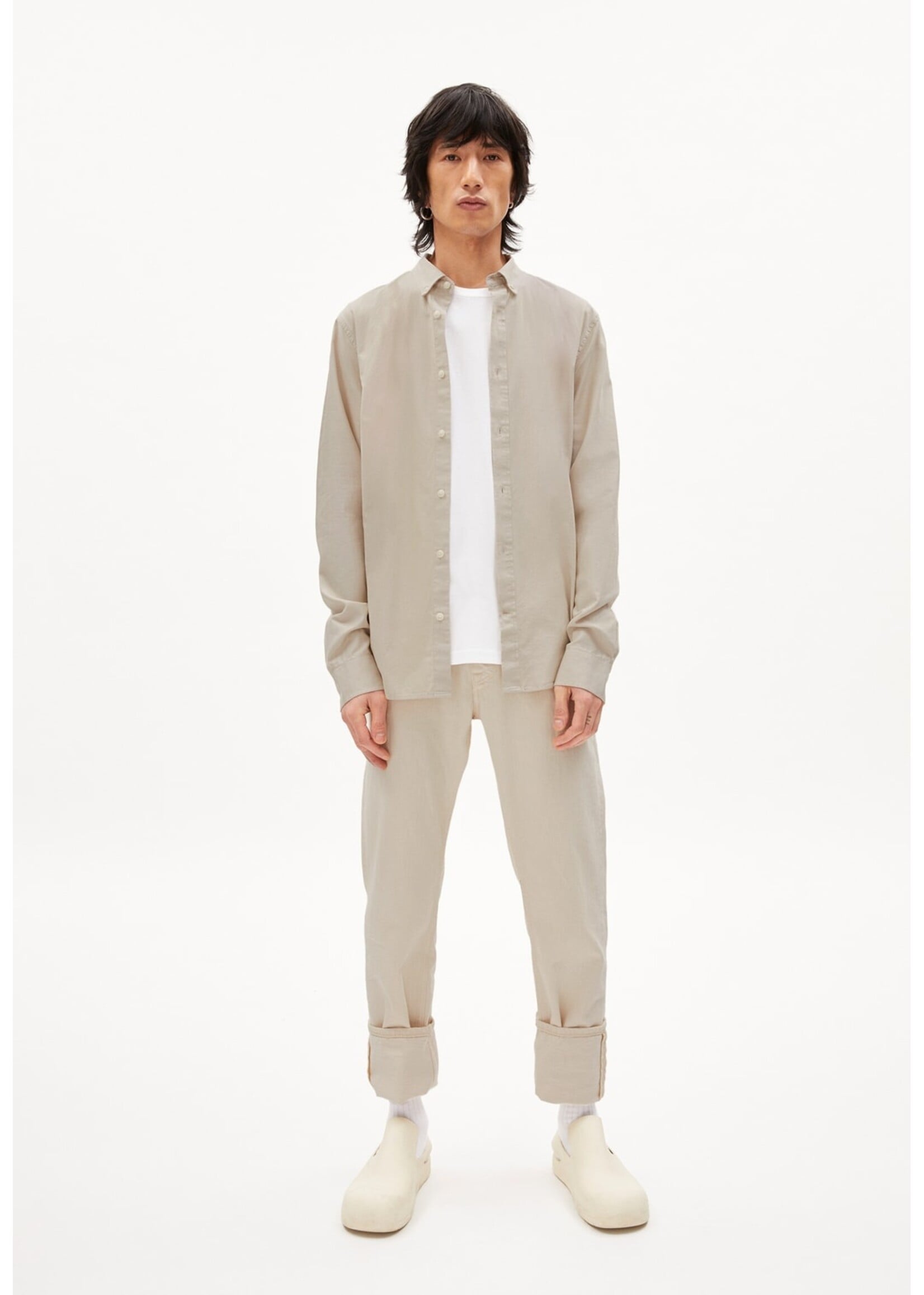 Armedangels AA. Quaasa Shirt - Sand Stone