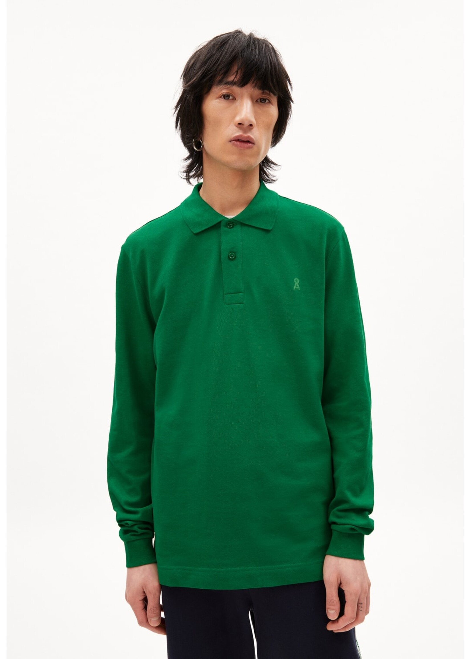 Armedangels AA. Taabao LL Polo - Flash Green