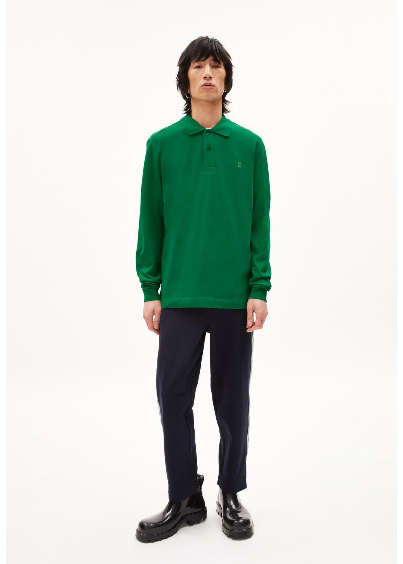 Armedangels AA. Taabao LL Polo - Flash Green