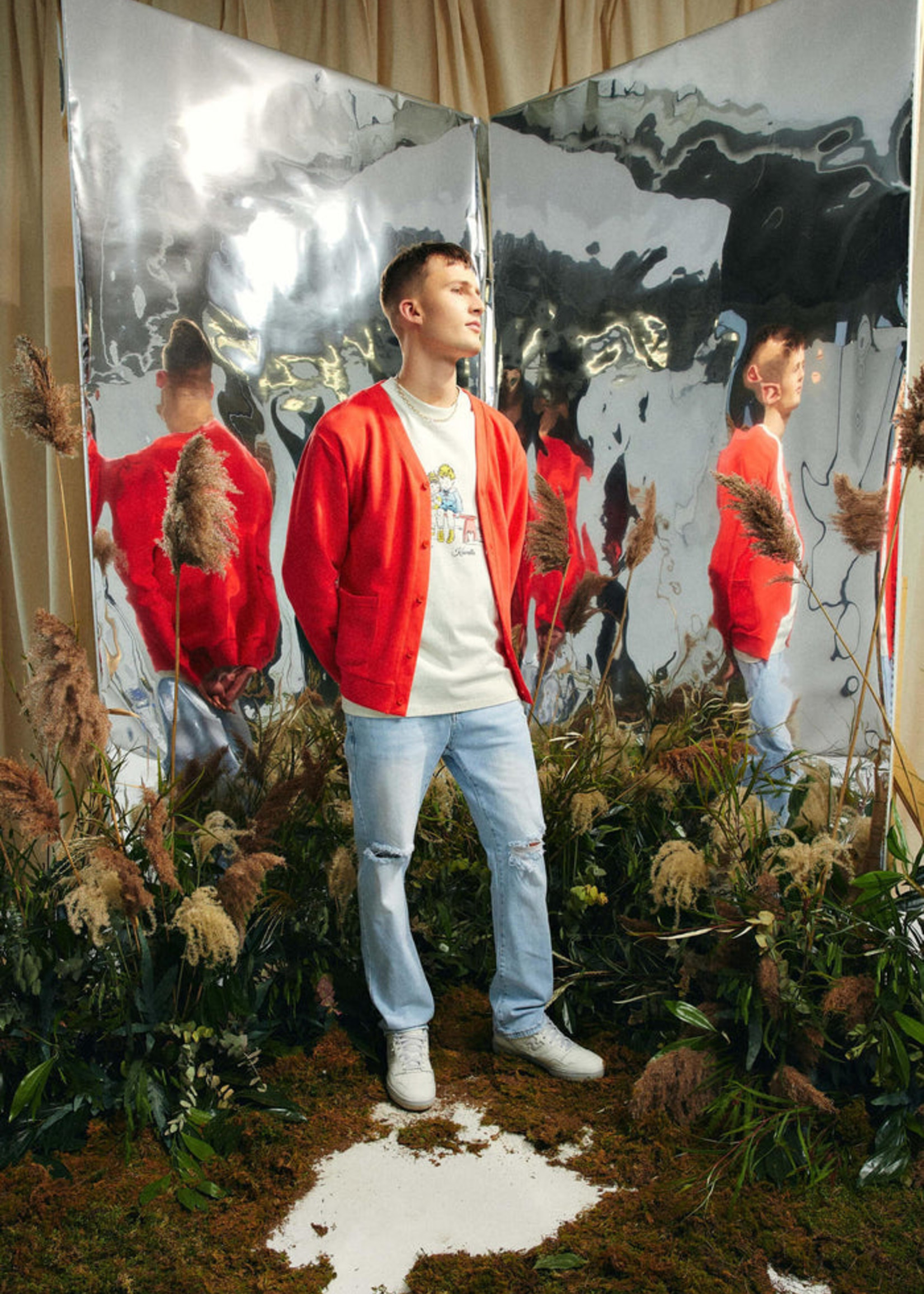 Kuwalla Kuwalla Red Cardigan