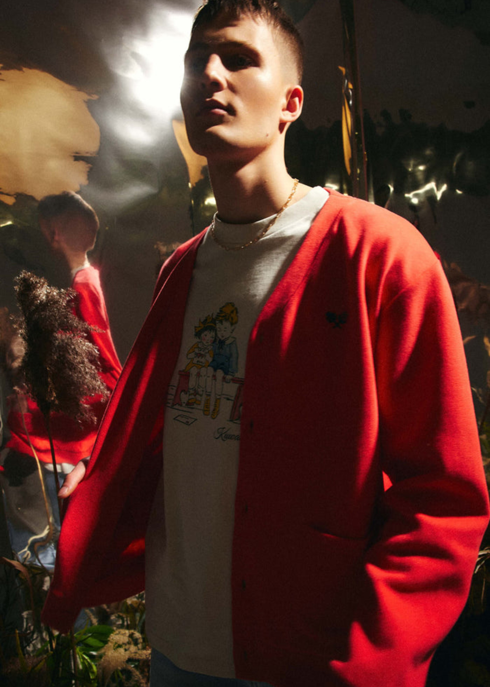 Kuwalla Kuwalla Red Cardigan