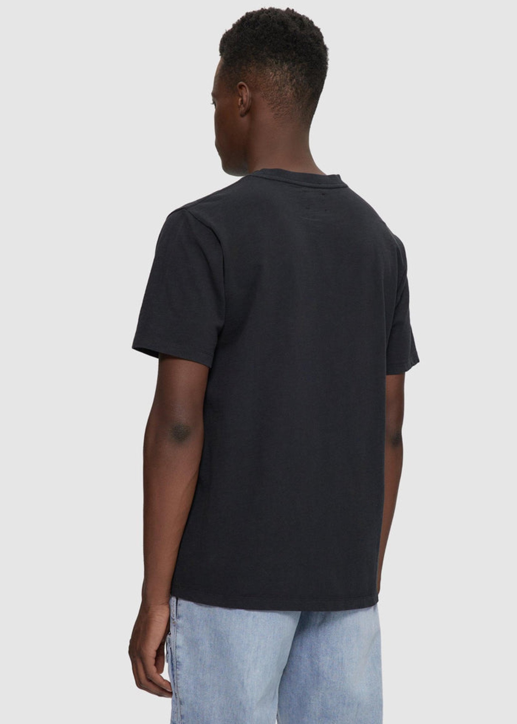 Kuwalla KU Heavyweight Slub Pocket Tee - Black