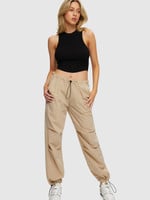 Kuwalla KU Low-Cut Baggy Track Pant - Toast