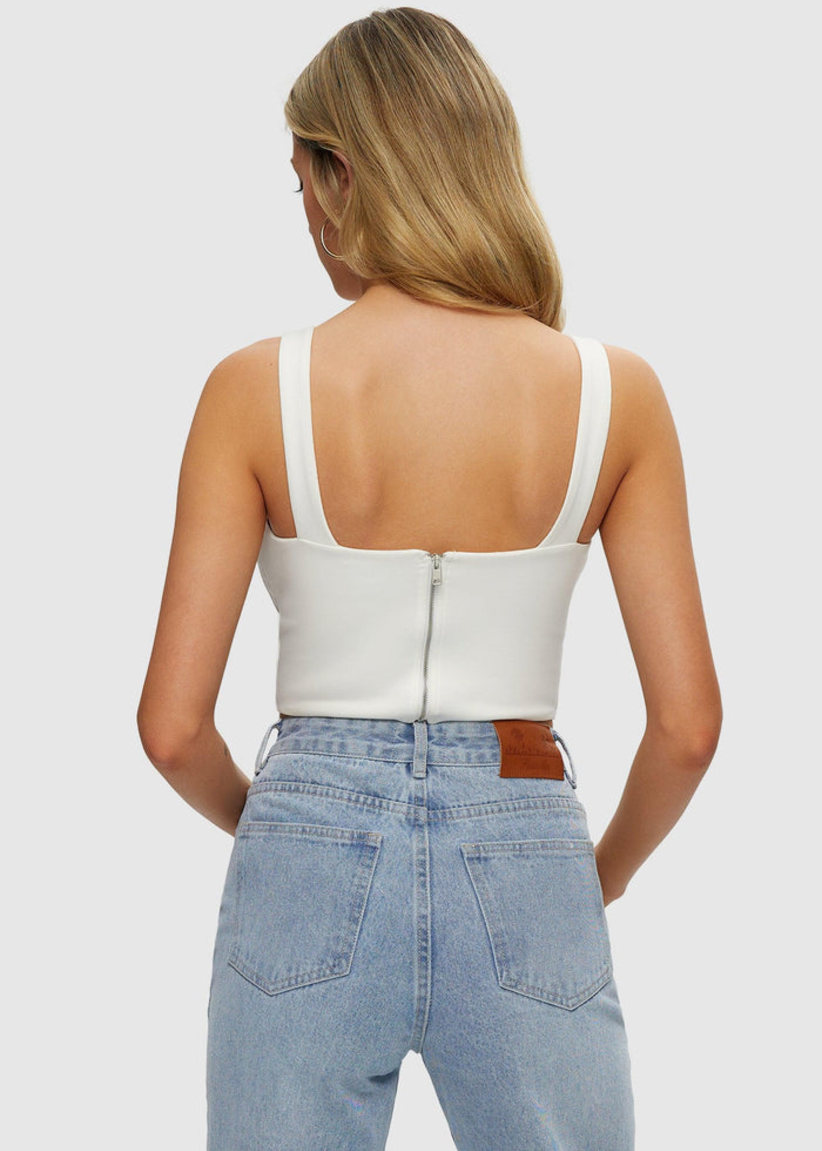 Kuwalla KU Bustier Tank - White