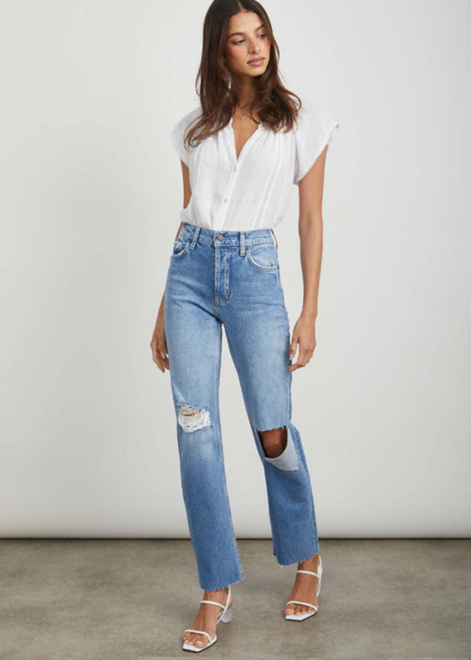 Rails Rails Jeans Topanga - Faded Blue Destroy