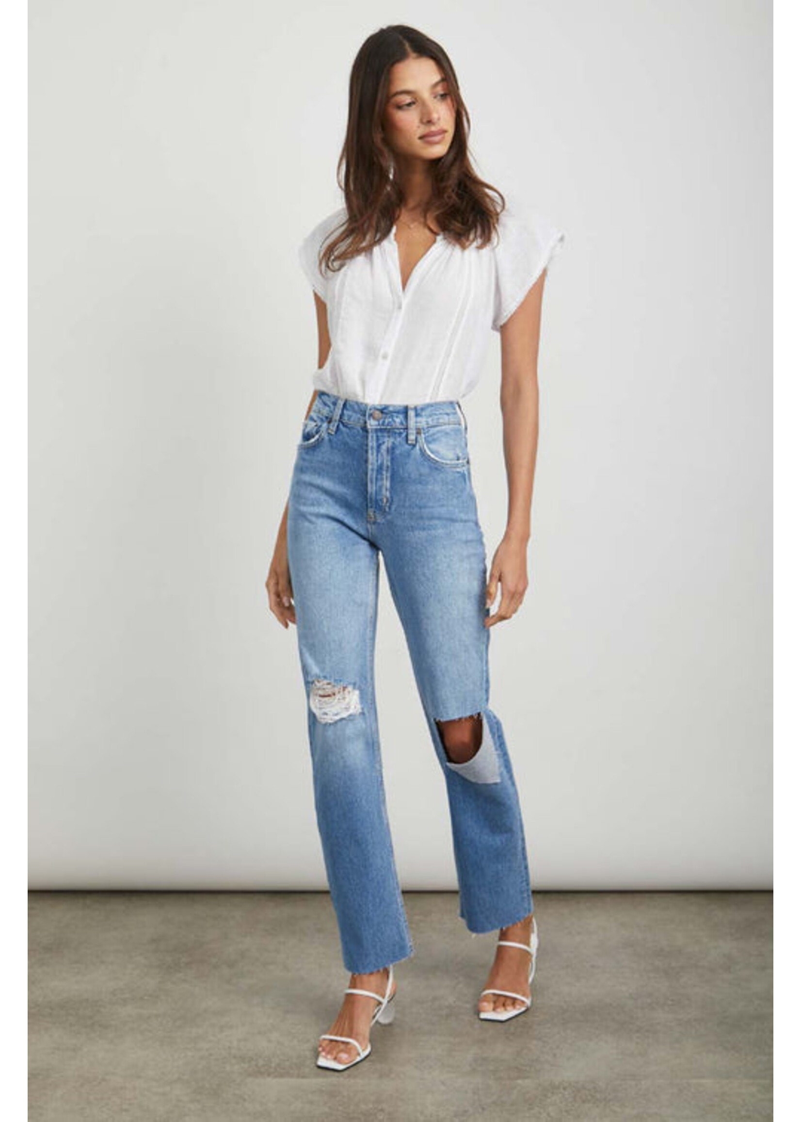 Rails Rails Jeans Topanga - Faded Blue Destroy