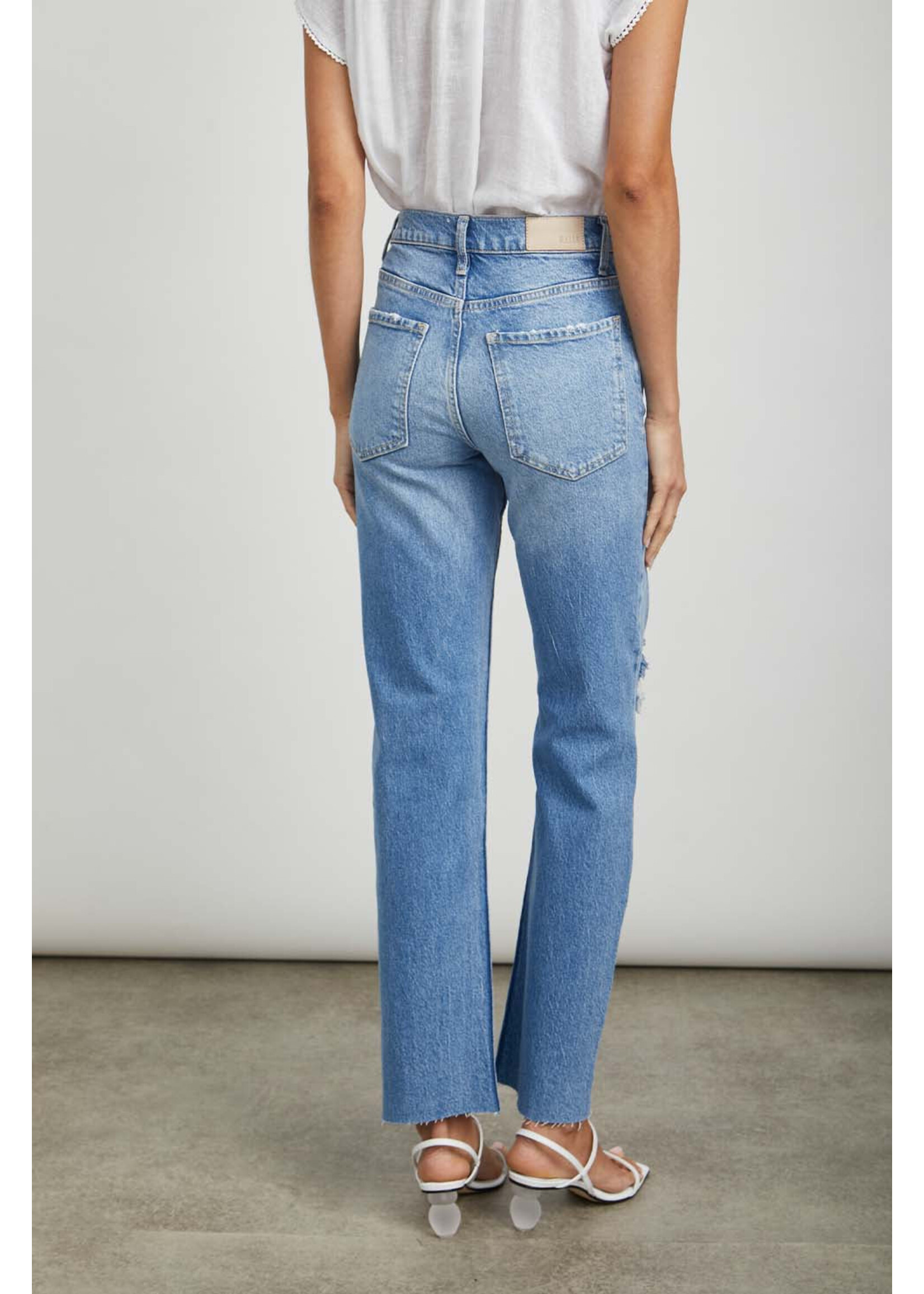 Rails Rails Topanga Jeans - Faded Blue Destroy