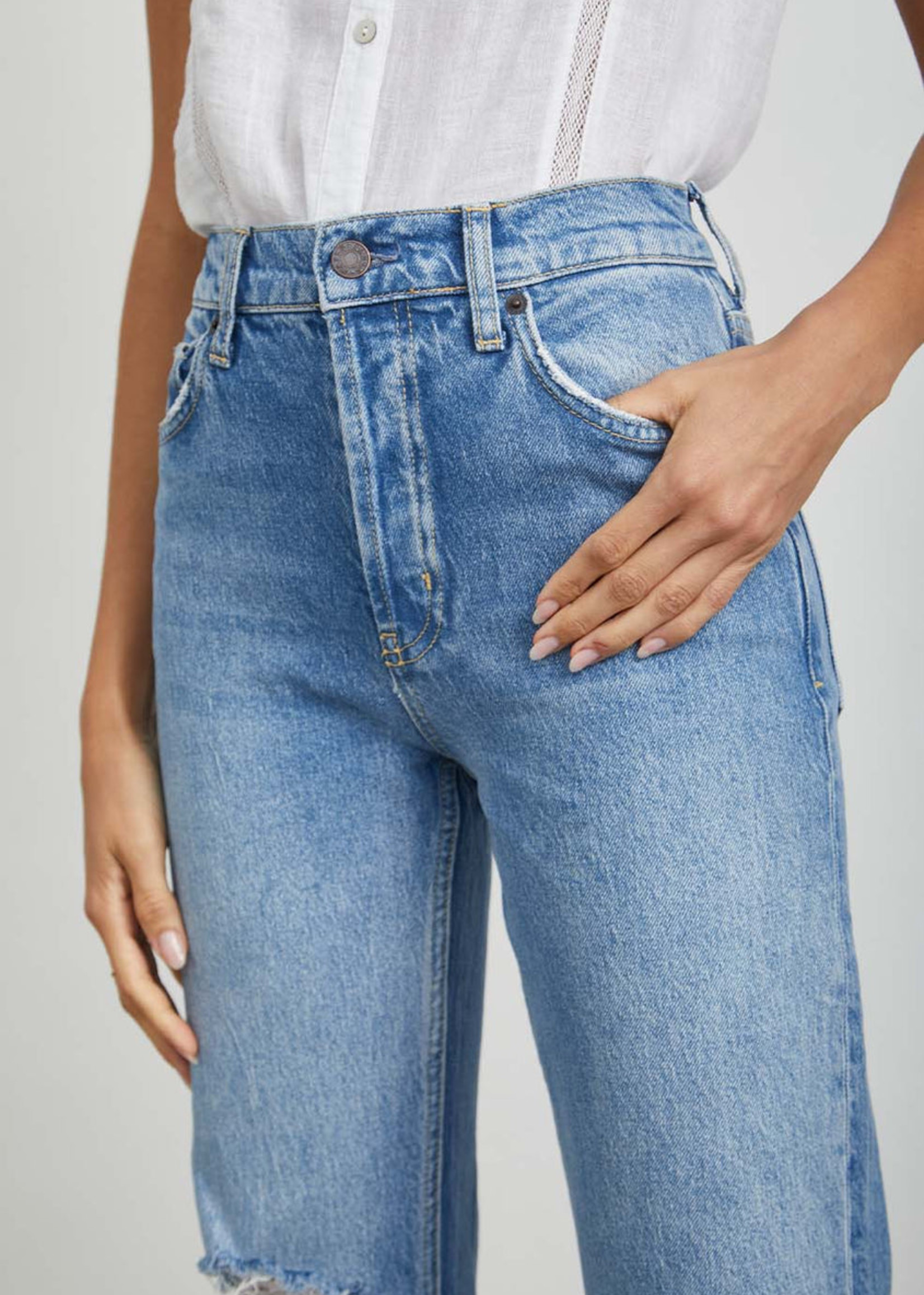 Rails Rails Jeans Topanga - Faded Blue Destroy