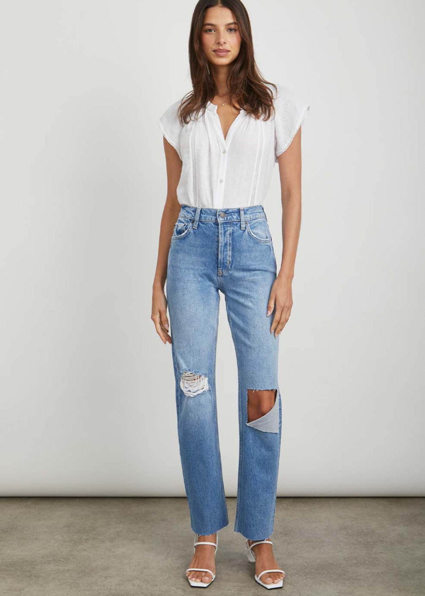 Rails Rails Jeans Topanga - Faded Blue Destroy