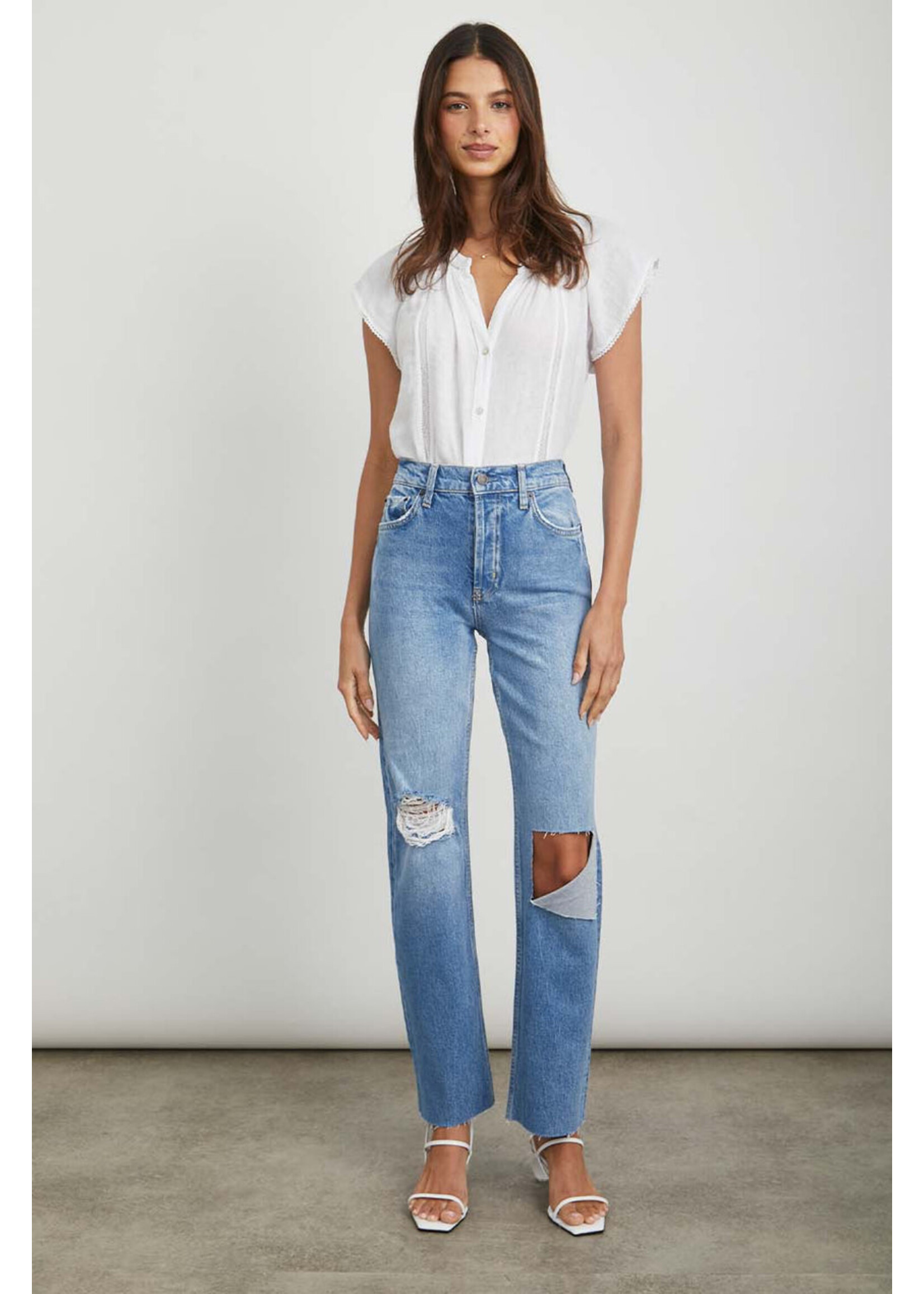 Rails Rails Jeans Topanga - Faded Blue Destroy