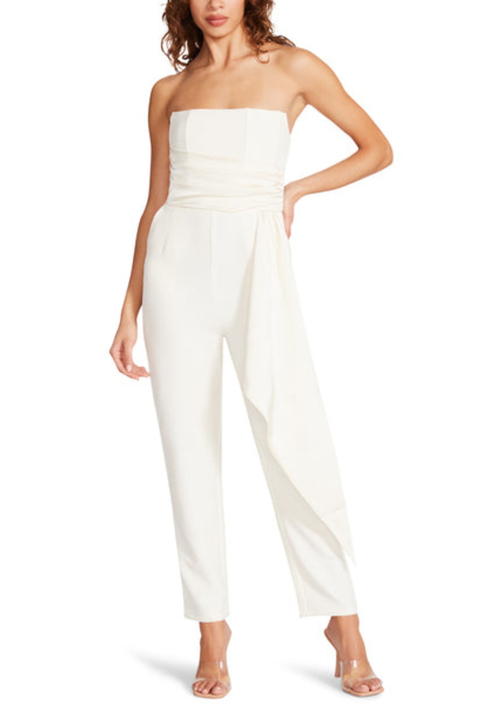 Steve Madden SM Harlem Jumpsuit - Ivory