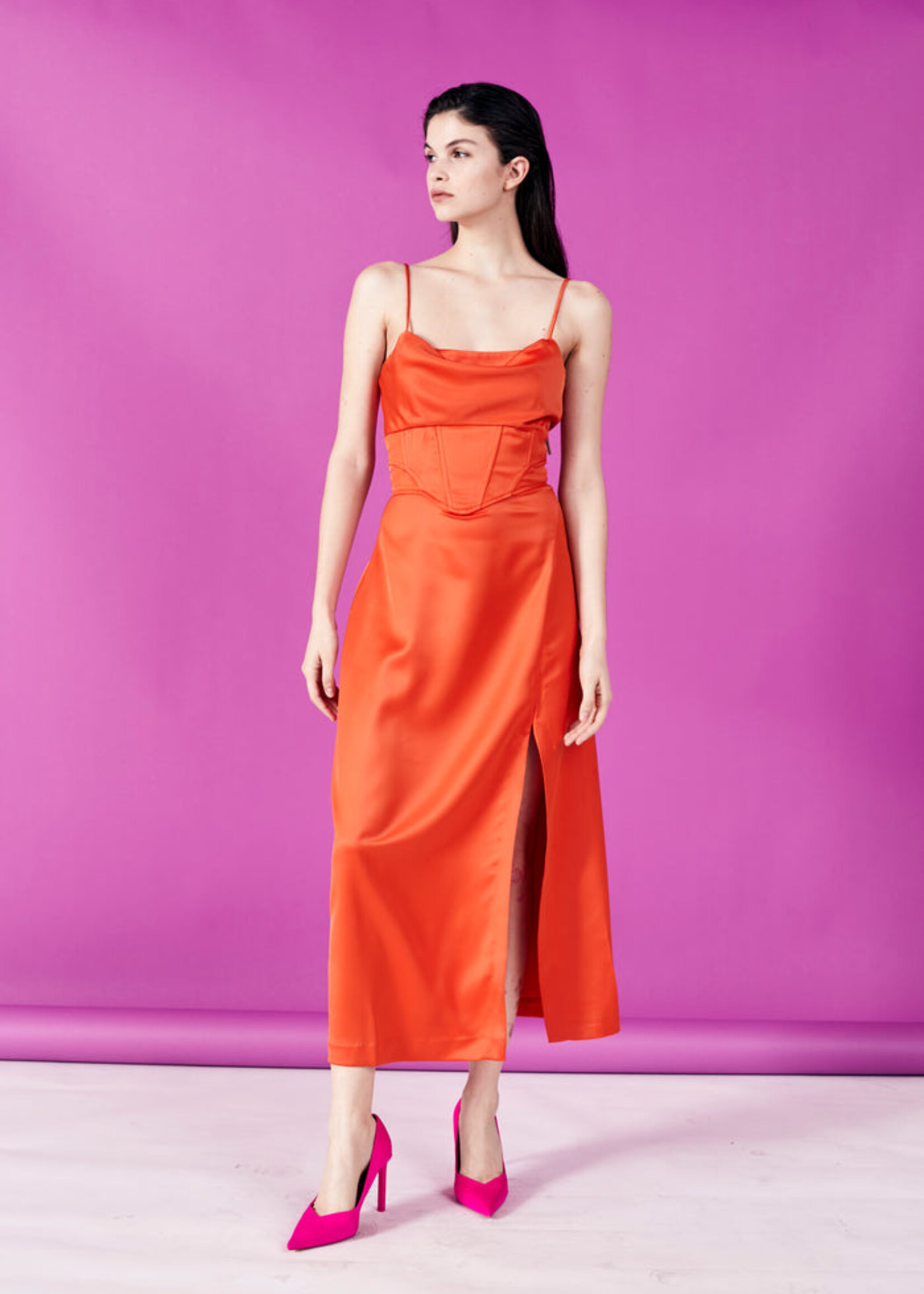 D luc DE Serpa Dress Orange