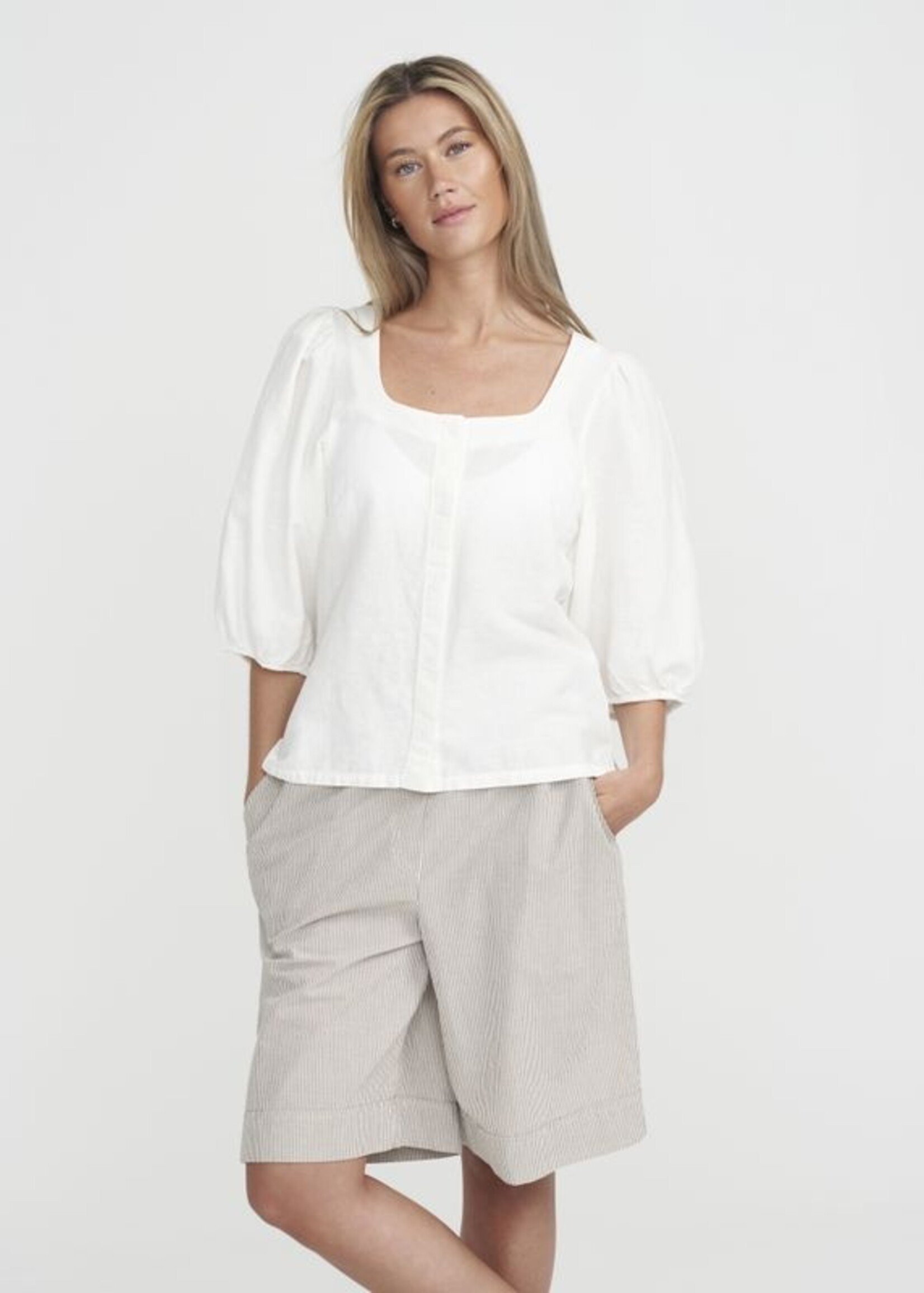 Holebrook HB Marina Blouse - White