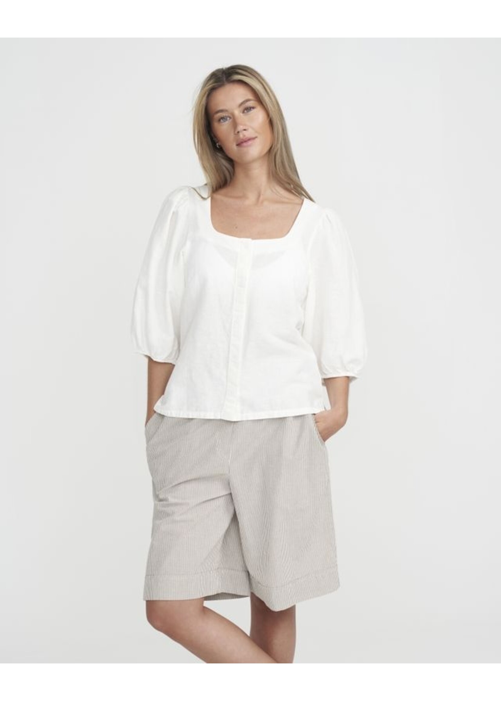 Holebrook HB Marina Blouse - White