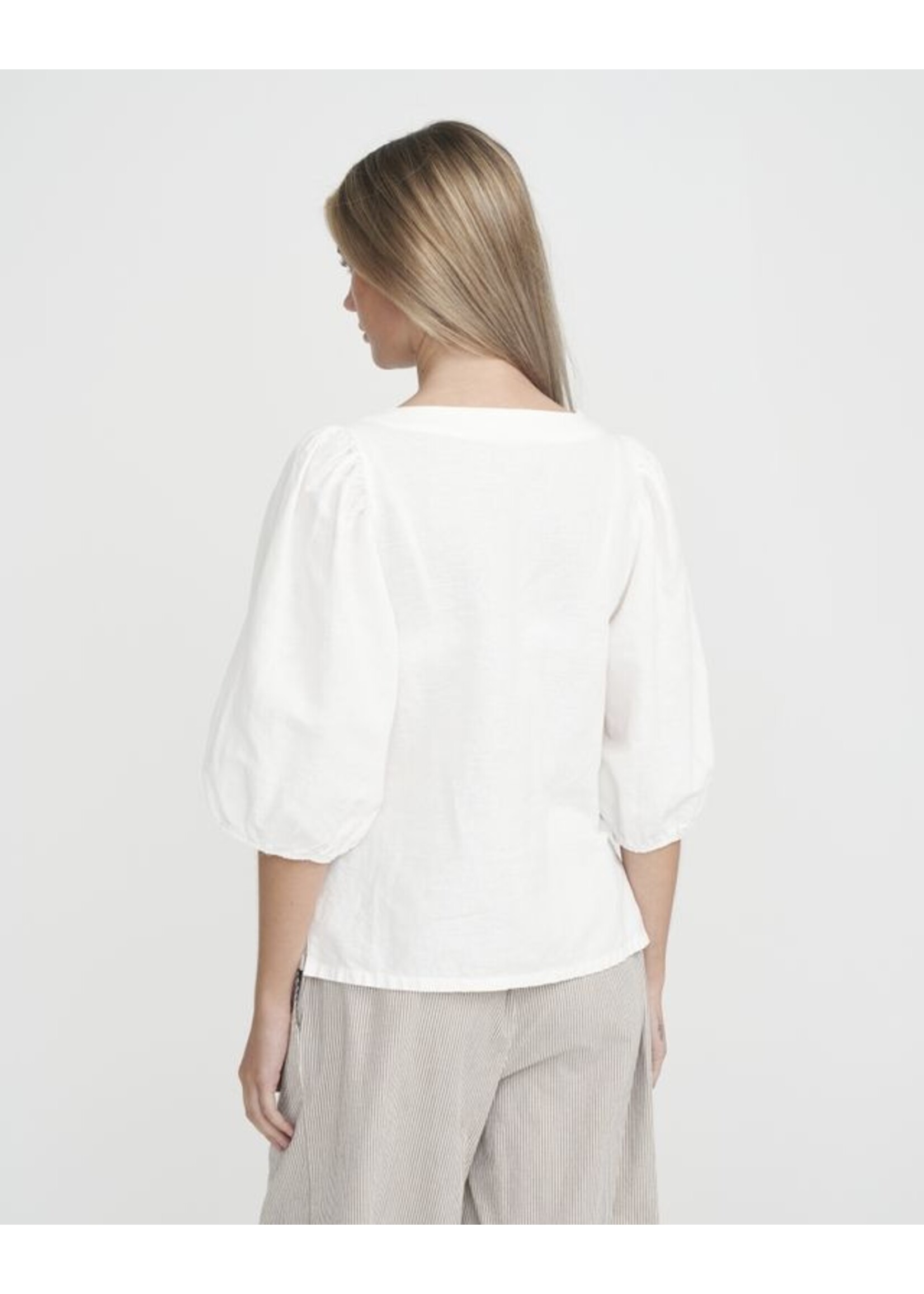 Holebrook HB Marina Blouse - White