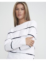 Holebrook HB Hjordis Boatneck - White Navy