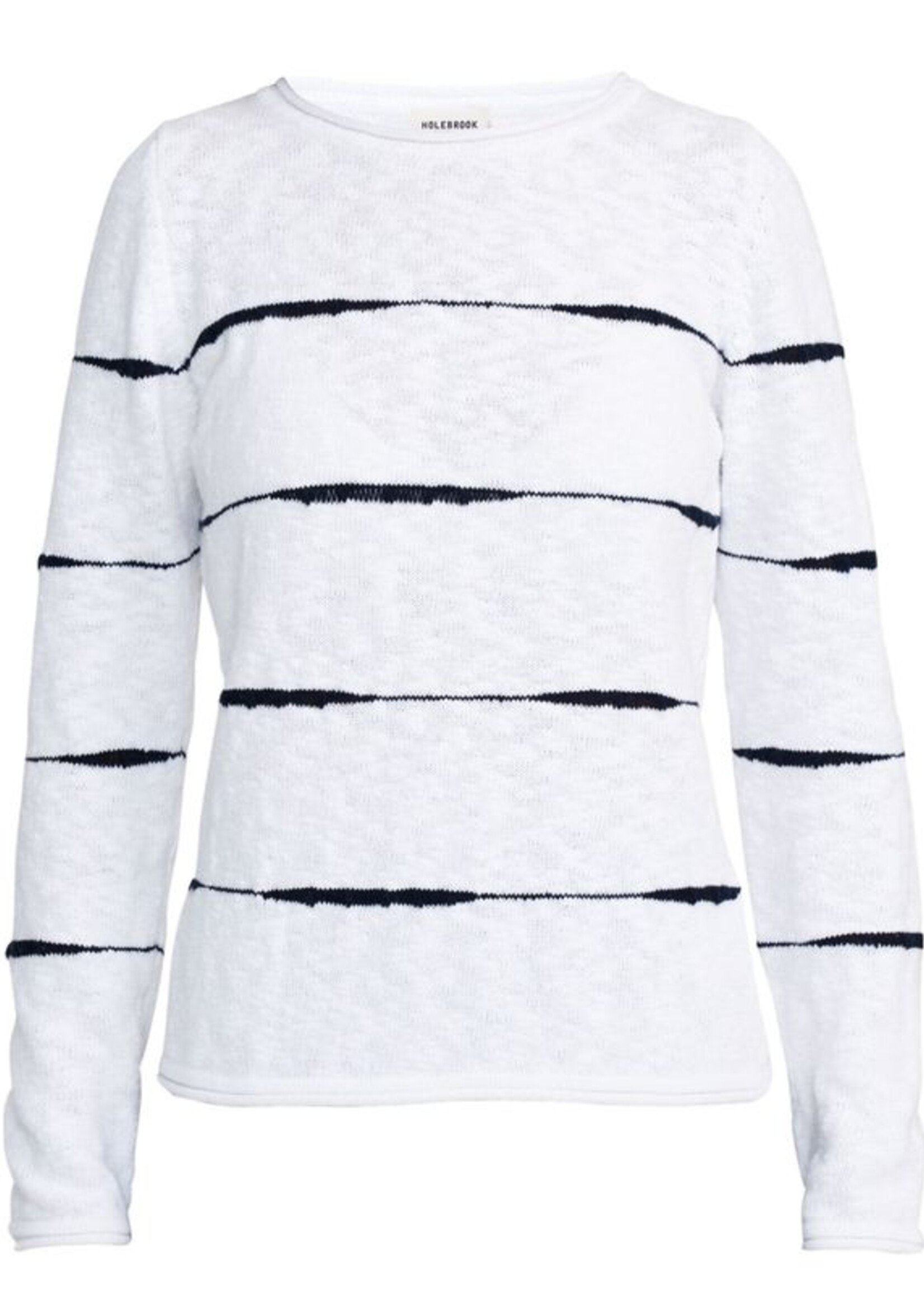 Holebrook HB Hjordis Boatneck - White Navy