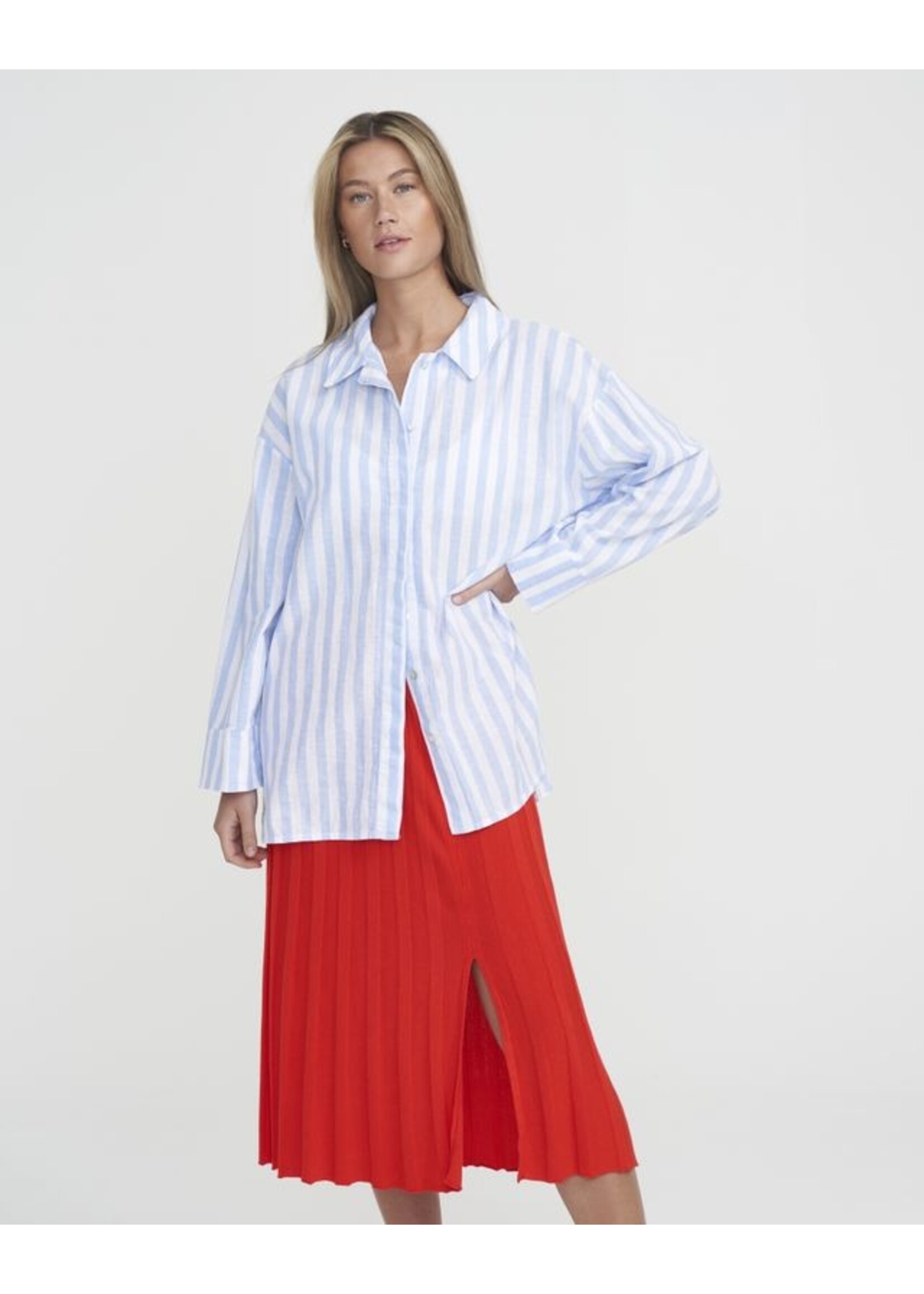 Holebrook HB Marina Oversize Shirt - Light Blue